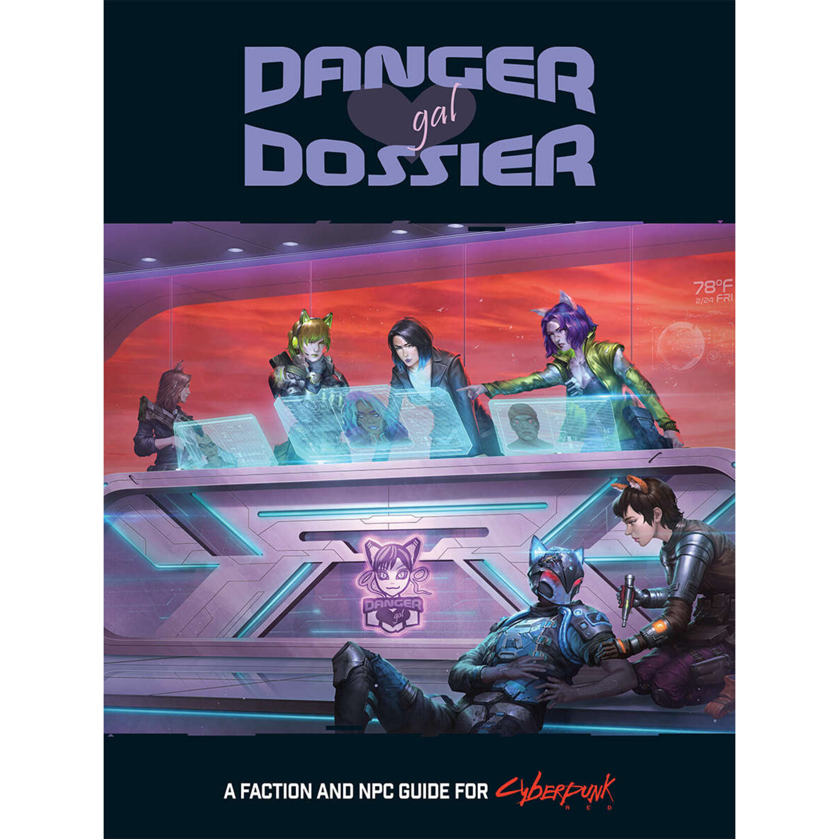 R. Talsorian Games Cyberpunk Red RPG Danger Gal Dossier (EN)