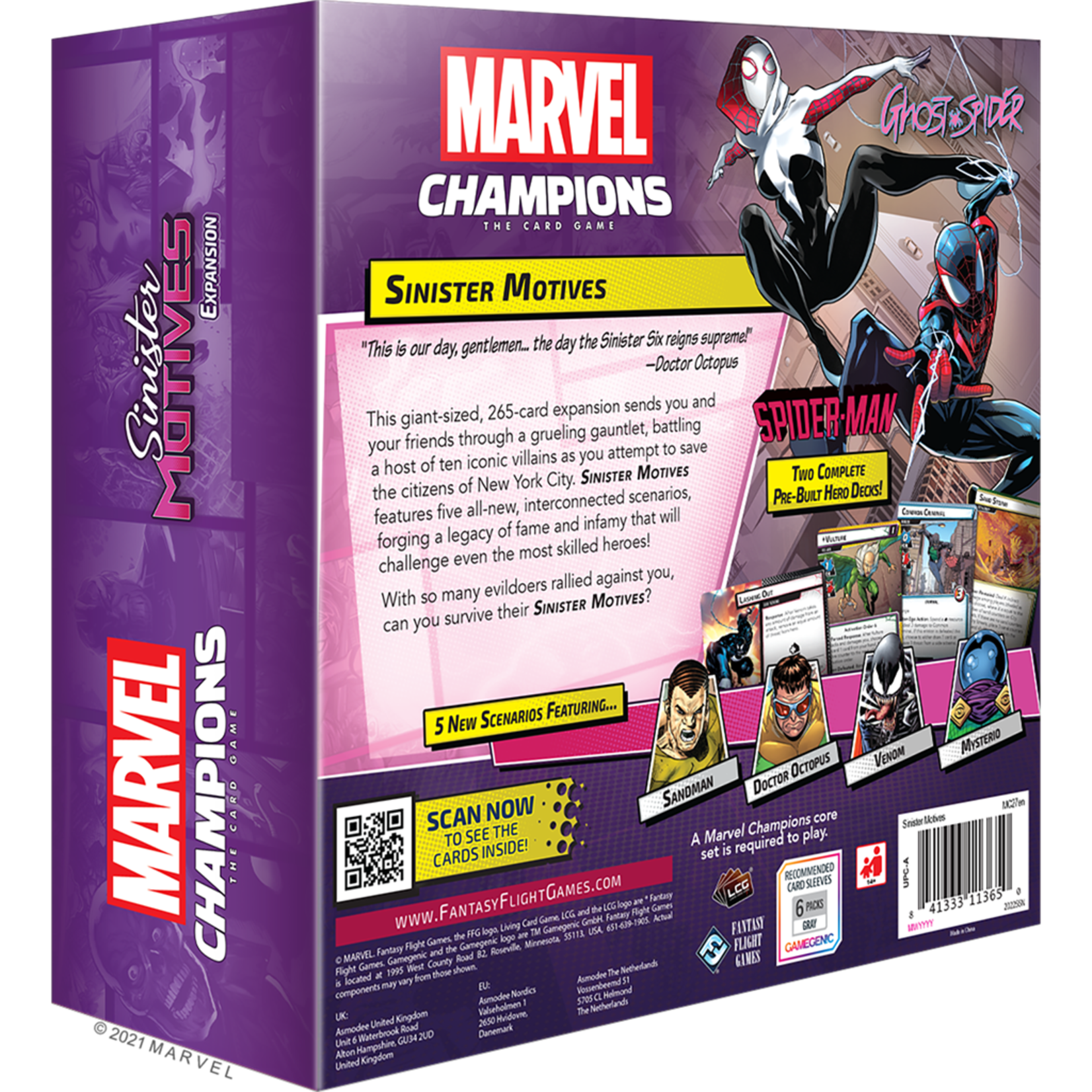 Fantasy Flight Games Marvel Champions LCG: Sinister Motives (EN)