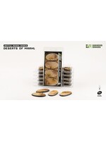 Gamers Grass Deserts of Maahl Bases Pre-Painted (4x 60mm Oval)