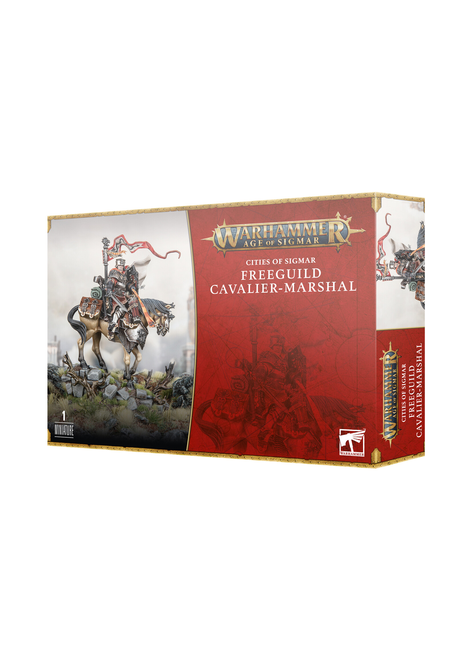 Games Workshop Cities of Sigmar Freeguild Cavalier Marshal