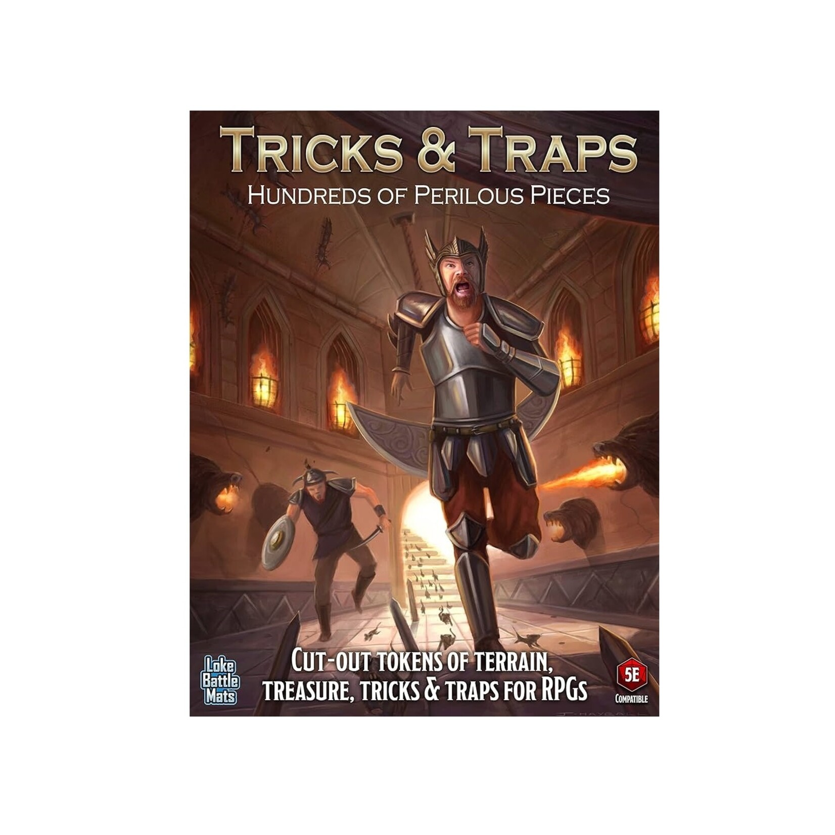 Loke Battlemats Tricks & Traps Cut Out Tokens (EN)