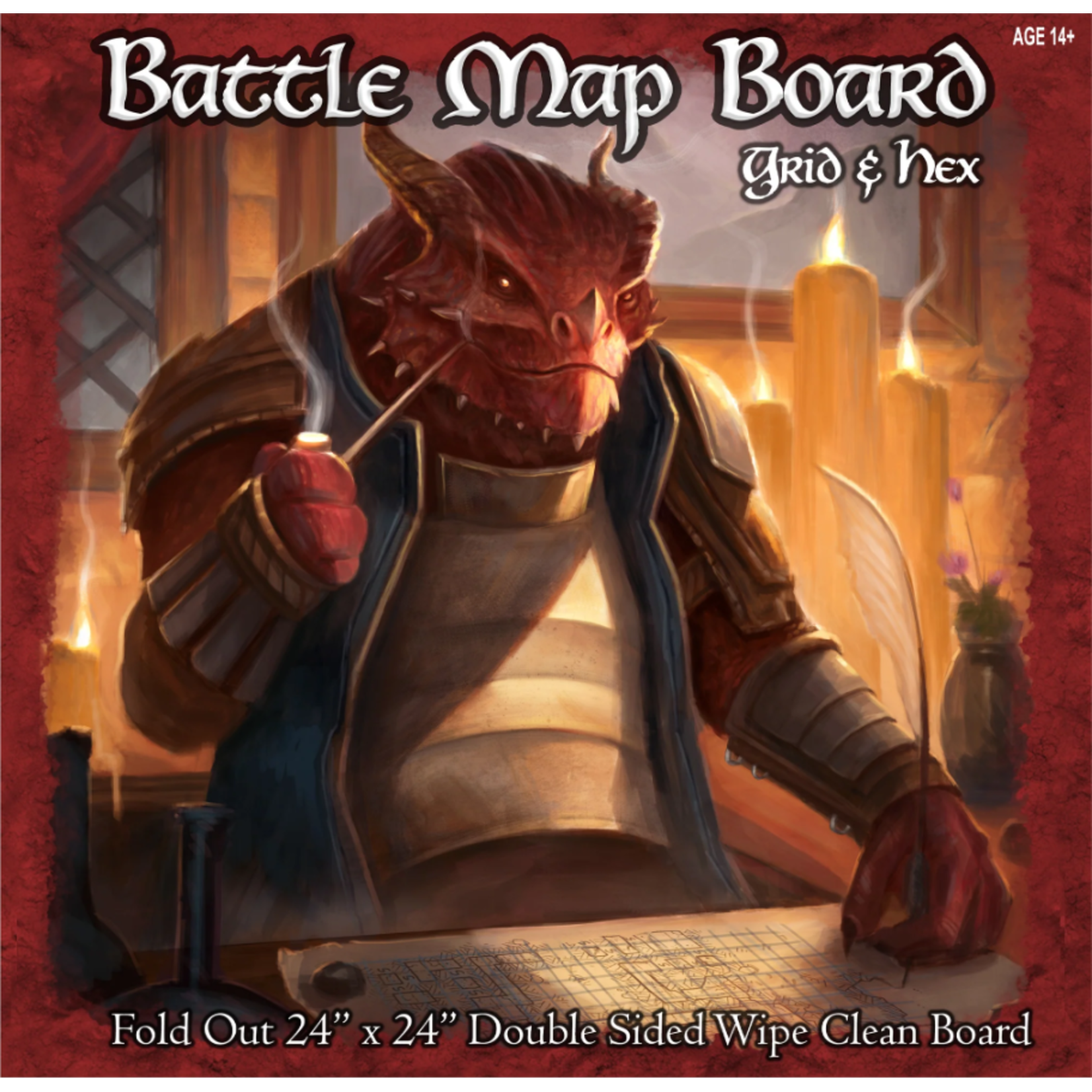 Loke Battlemats Battle Map Board Grid & Hex