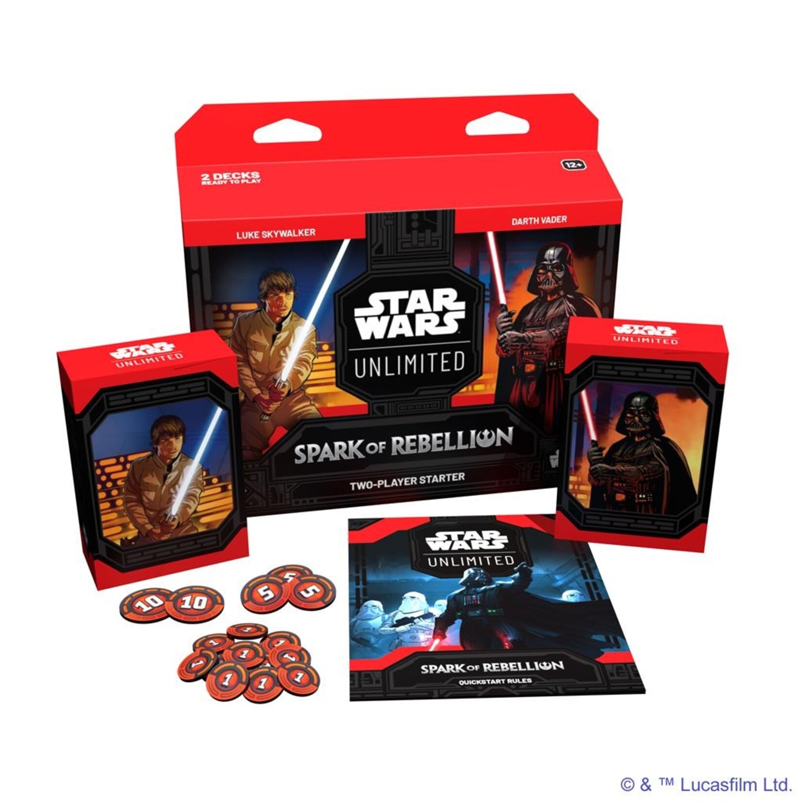 Fantasy Flight Games Star Wars Unlimited: Spark of Rebellion Two-Player Starter (EN) **