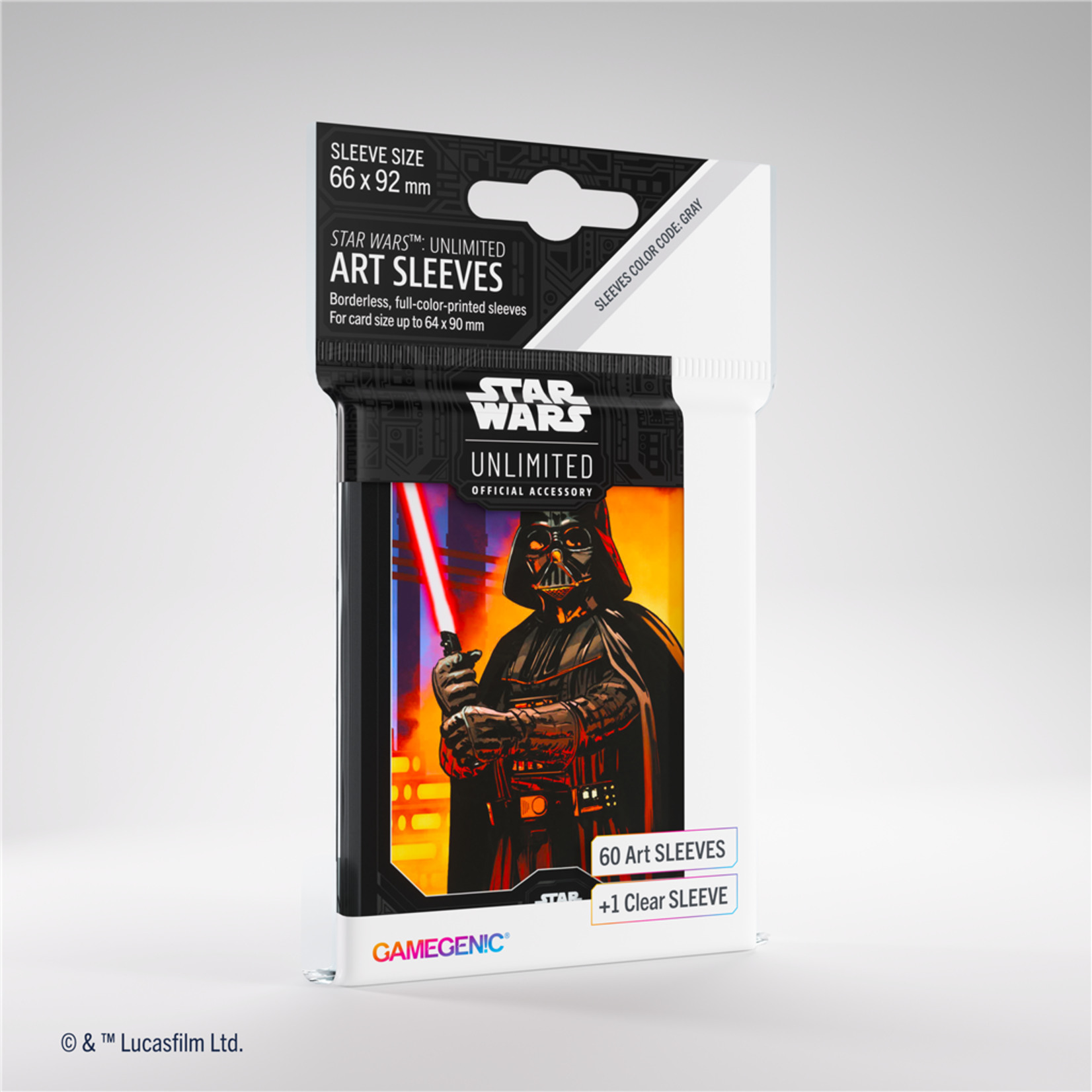 Gamegenic Star Wars Unlimited Art Sleeves: Darth Vader (60)