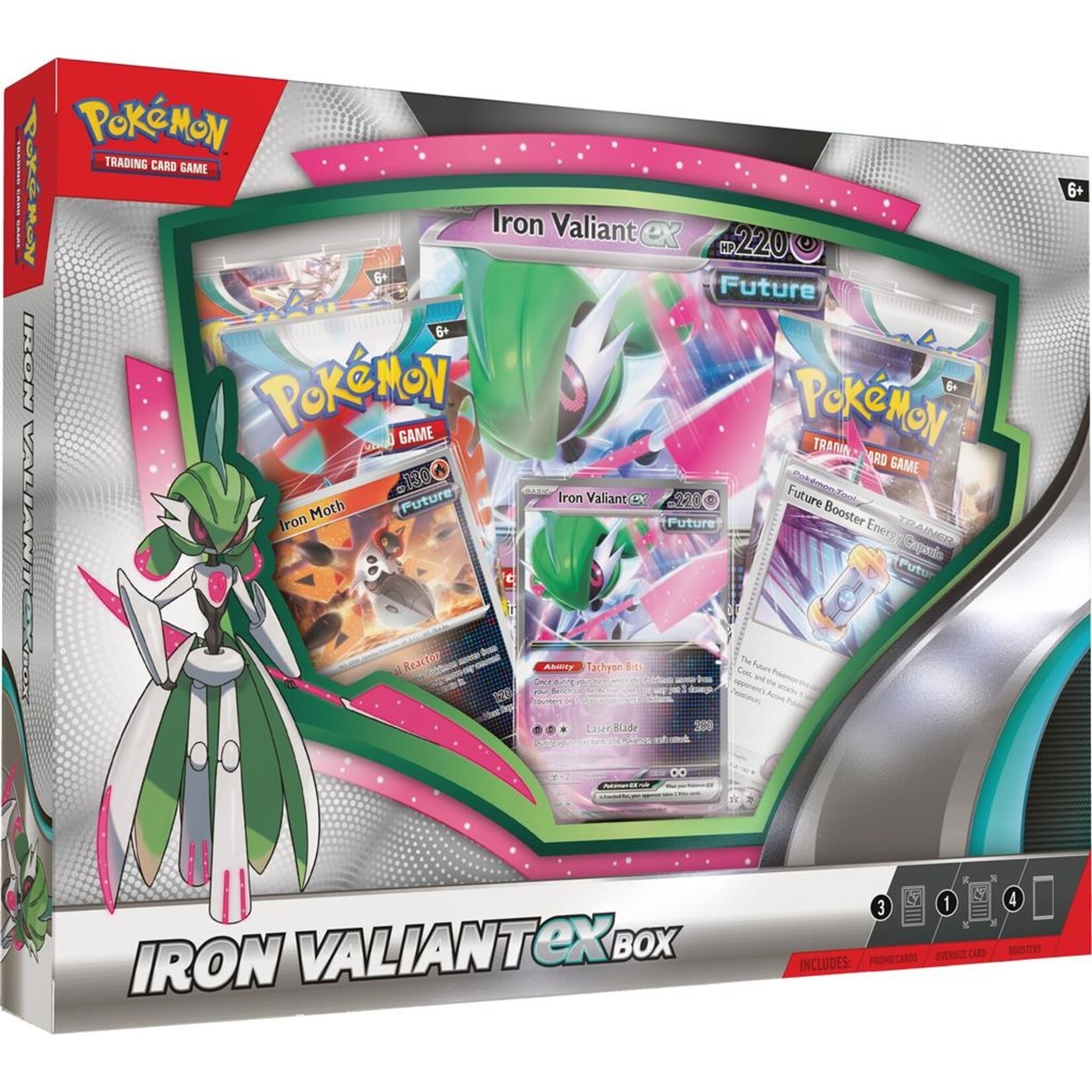 Pokemon USA POK Iron Valiant / Roaring Moon EX Box (EN)