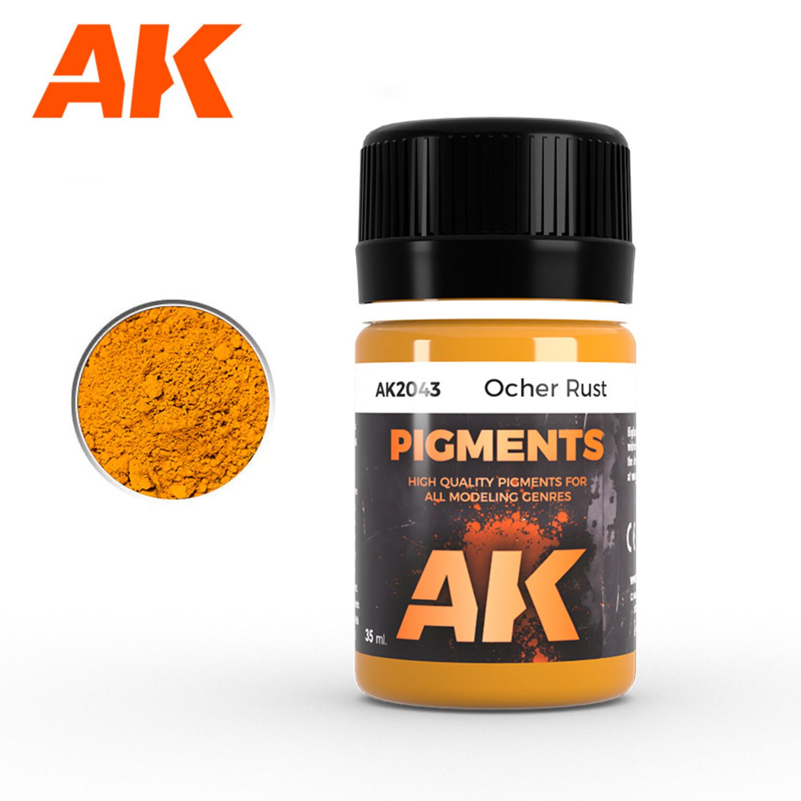 AK Interactive AK Pigment Ocher Rust (35ml)