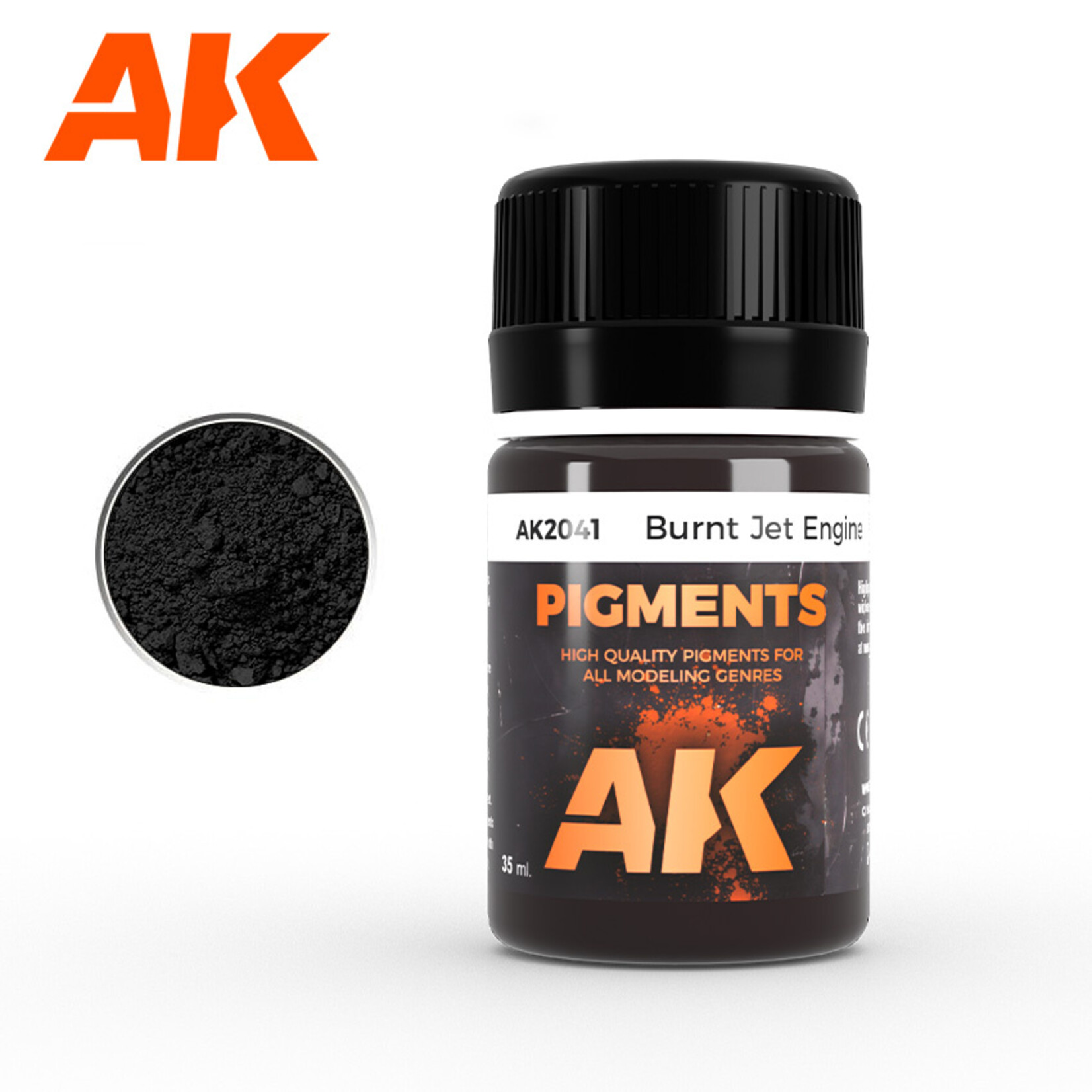 AK Interactive AK Pigment Burnt Jet Engine (35ml)