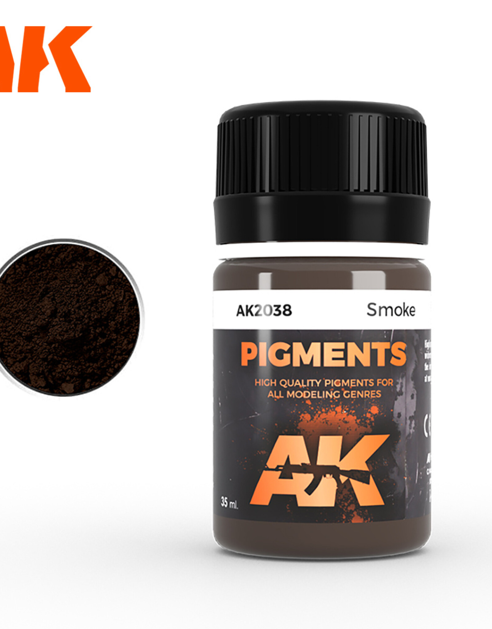 AK Interactive AK Pigment Smoke (35ml)