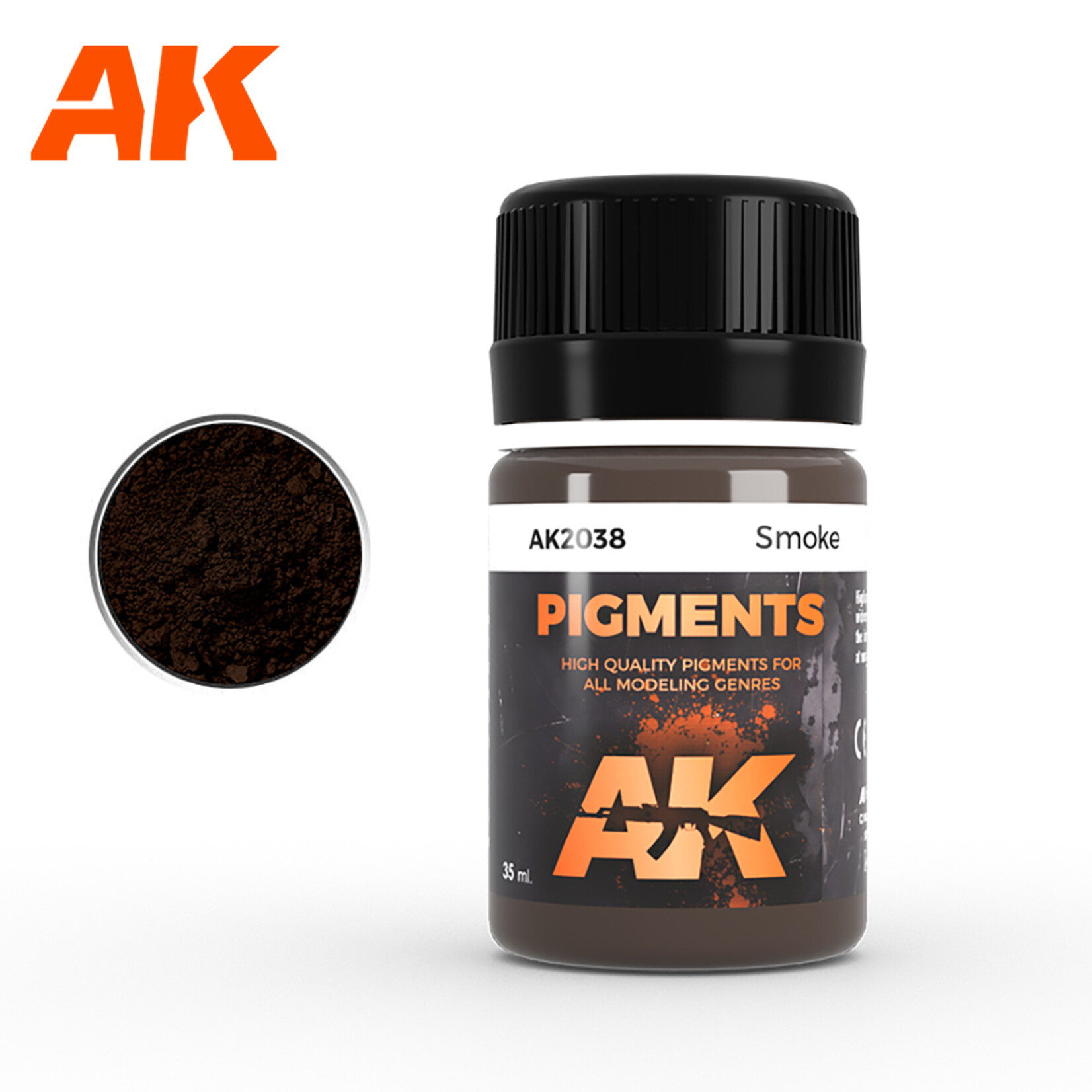 AK Interactive AK Pigment Smoke (35ml)