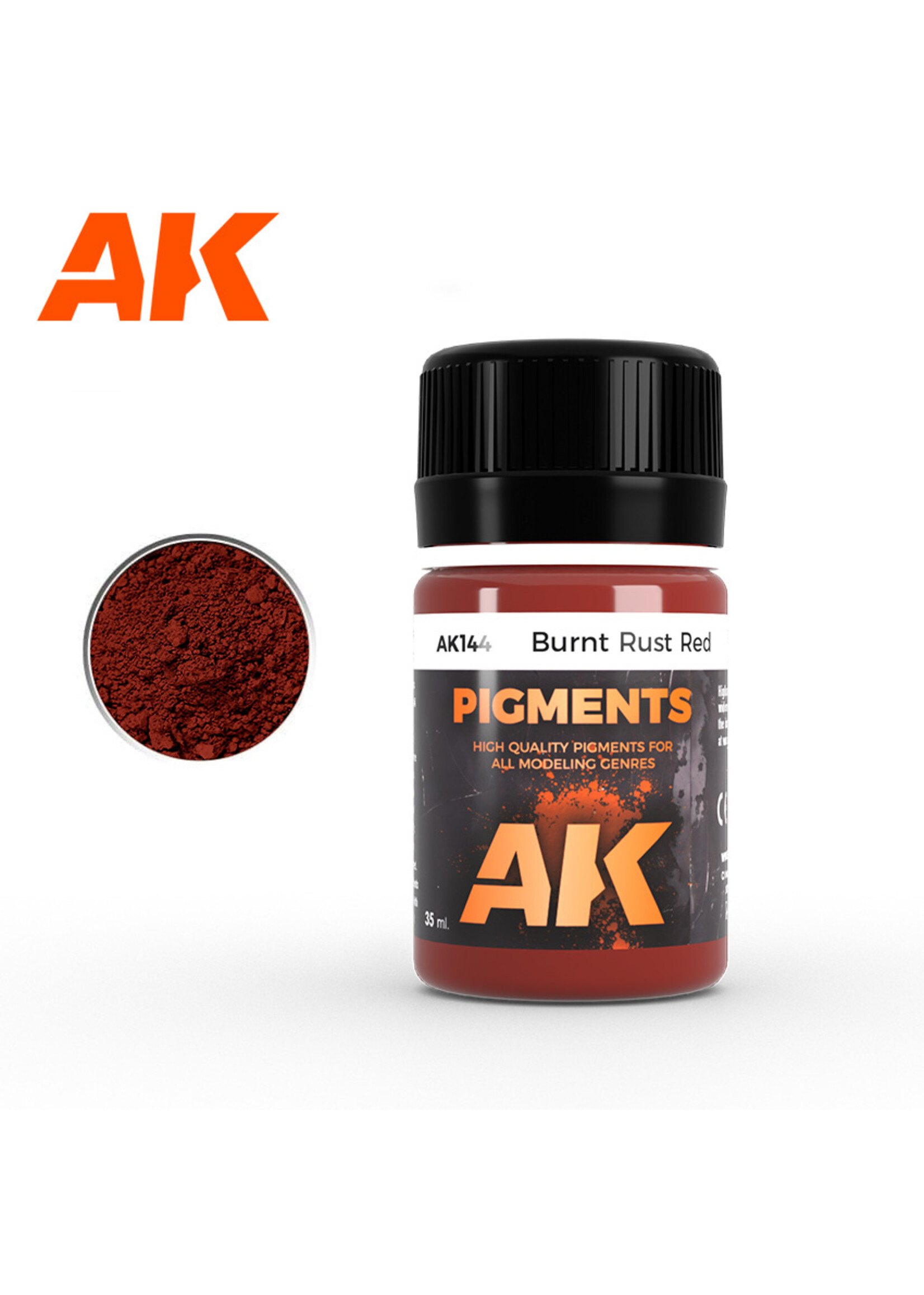 AK Interactive AK Pigment Burnt Rust Red (35ml) **