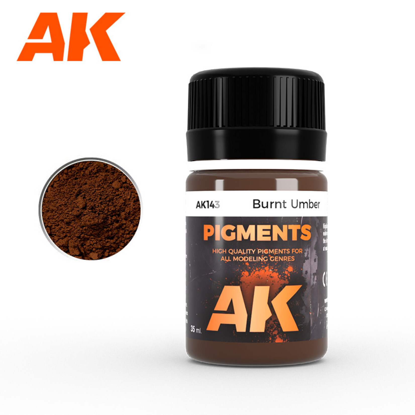 AK Interactive AK Pigment Burnt Umber (35ml)