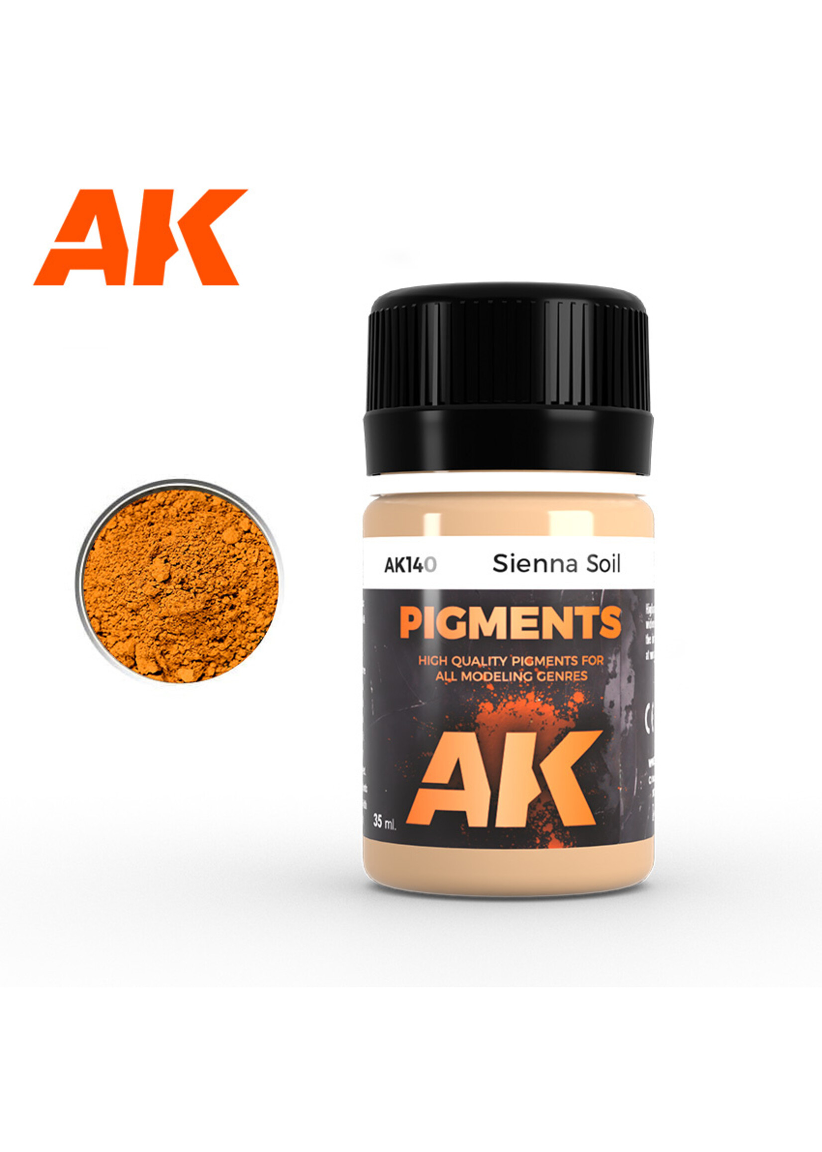 AK Interactive AK Pigment Sienna Soil (35ml) **