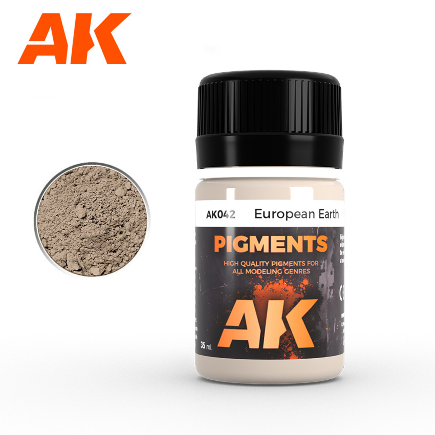 AK Interactive AK Pigment European Earth (35ml)