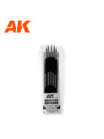 AK Interactive AK Silicone Brushes Medium Tip Medium Size