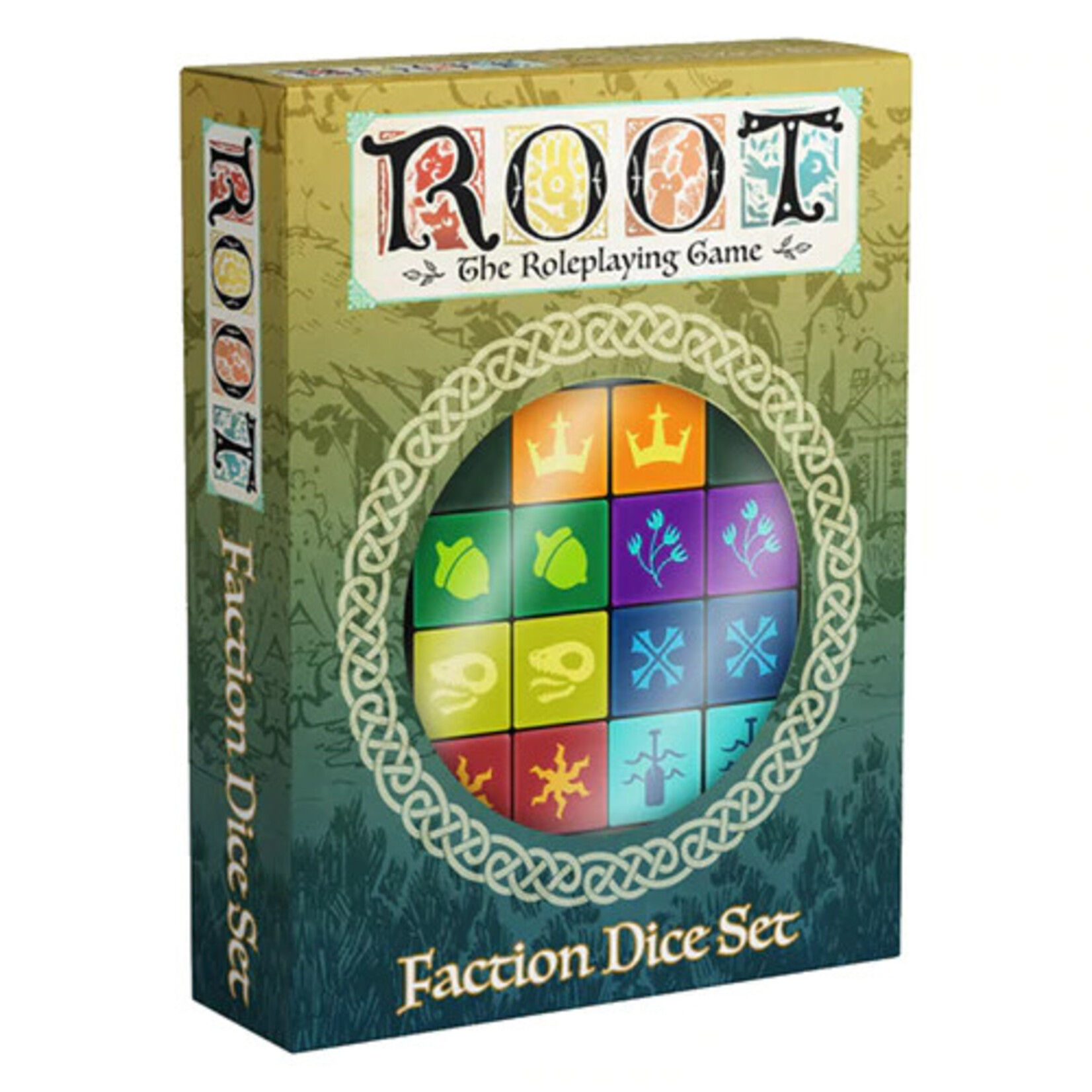 Leder Games Root RPG Faction Dice Set