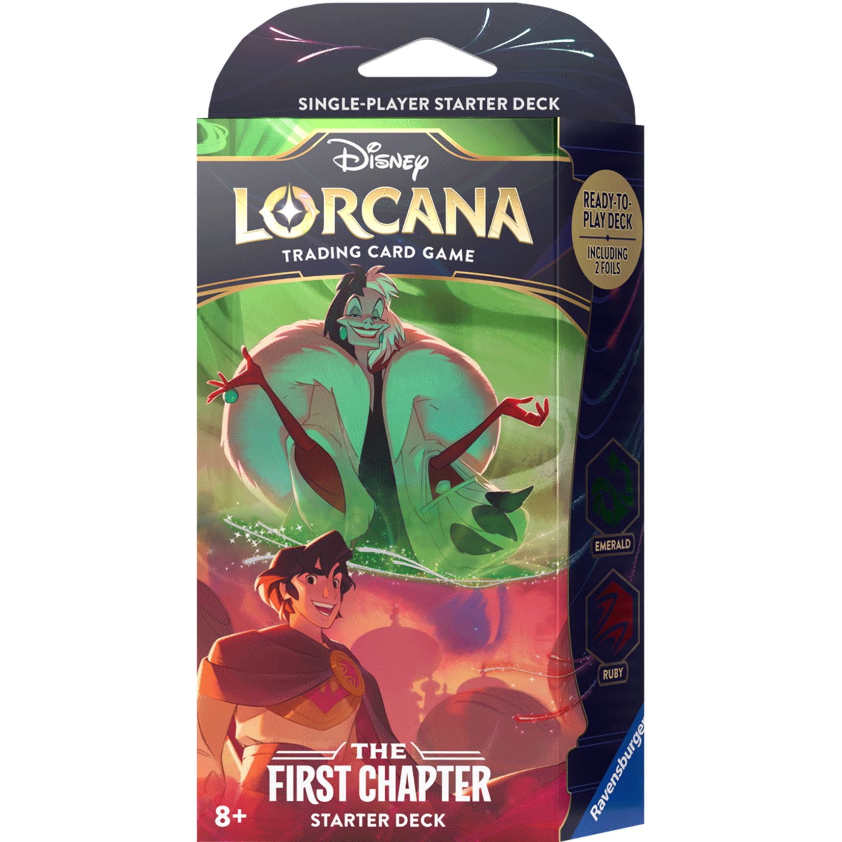 Ravensburger Disney Lorcana Starter Deck:  Daring and Deception (EN) **