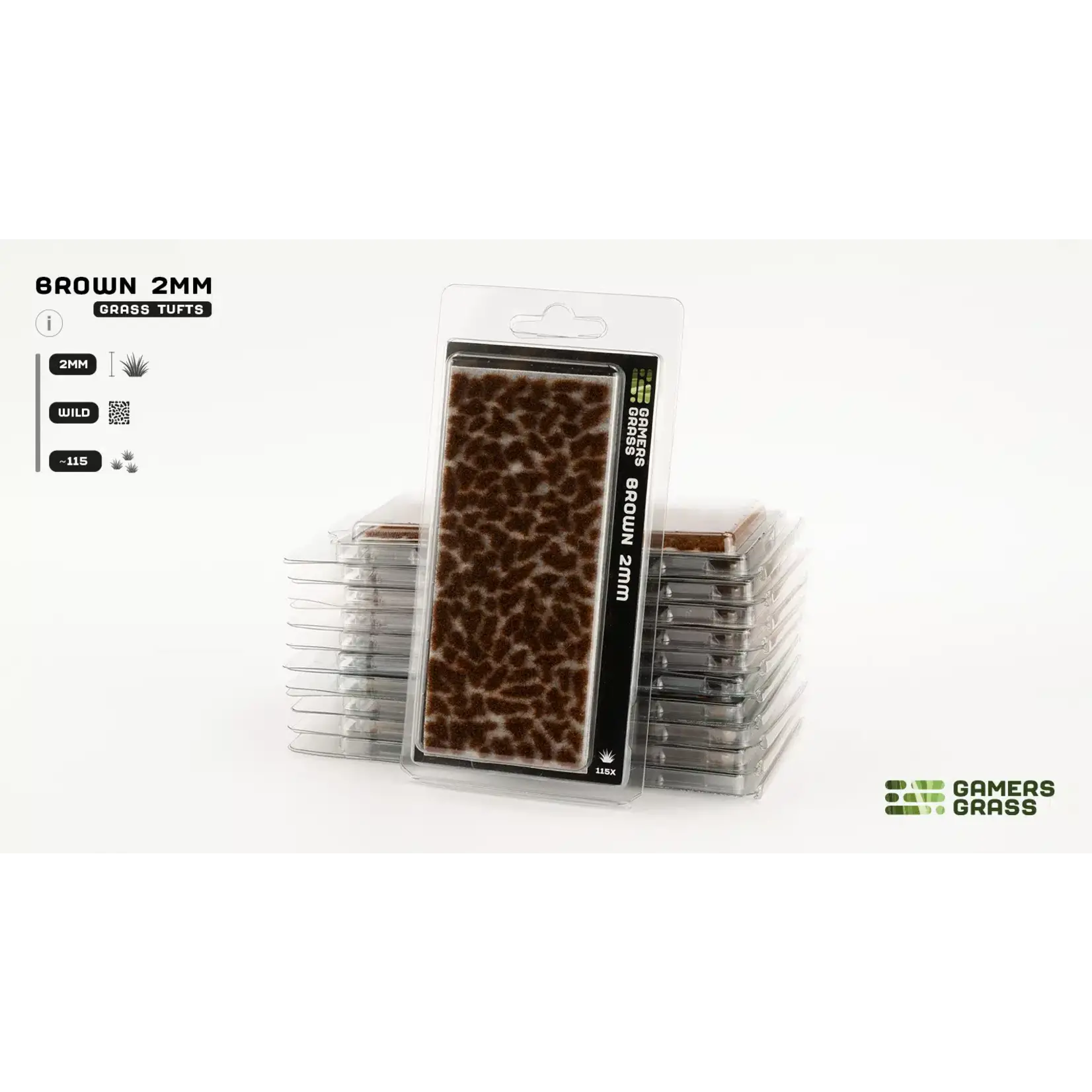 Gamers Grass Brown Tufts (2mm)