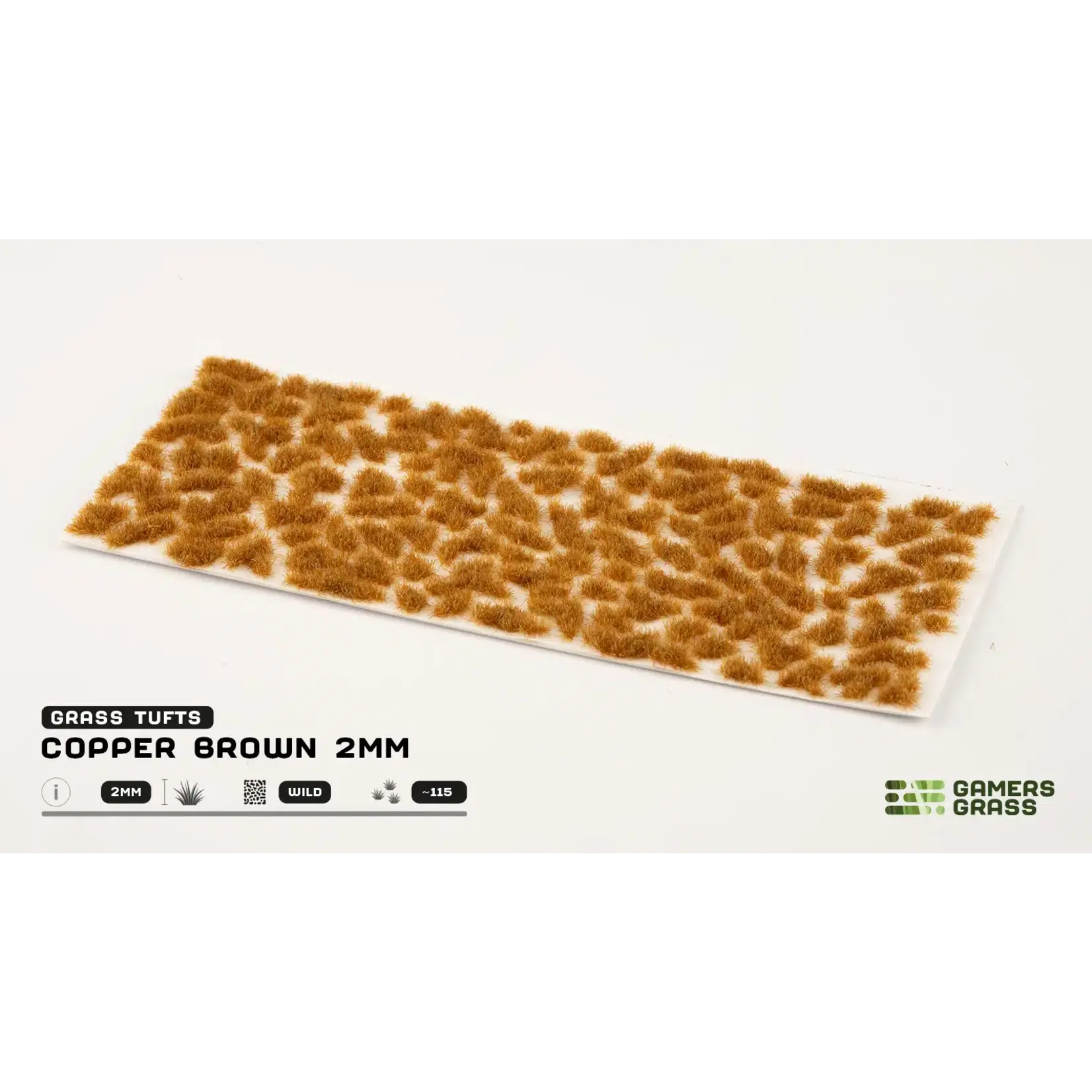 Gamers Grass Copper Brown Tufts (2mm)