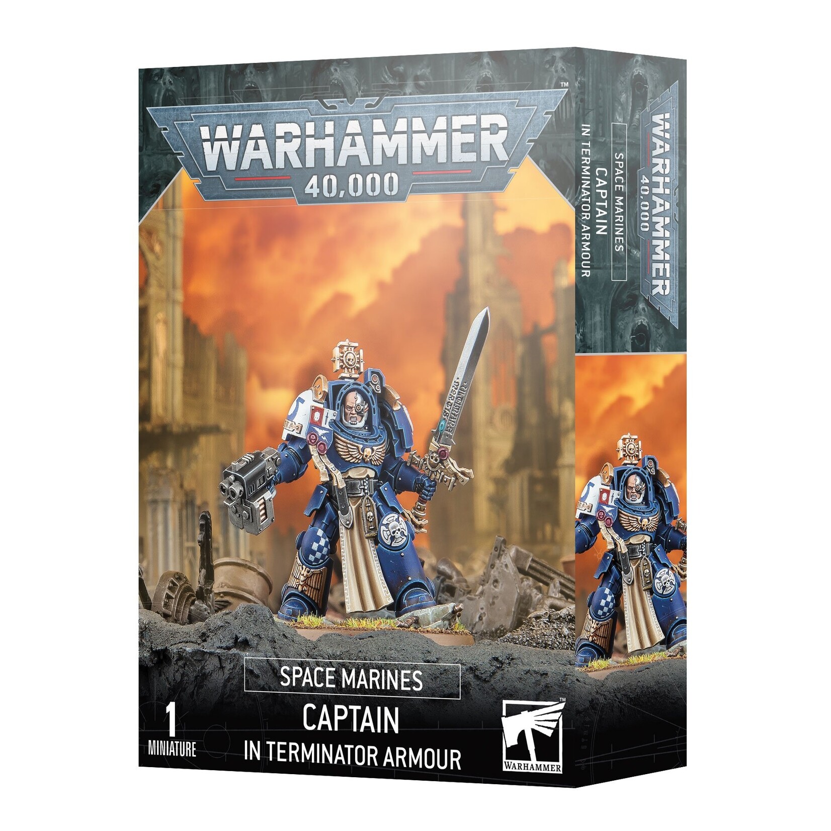 Games Workshop Space Marines Captain in Terminator Armour