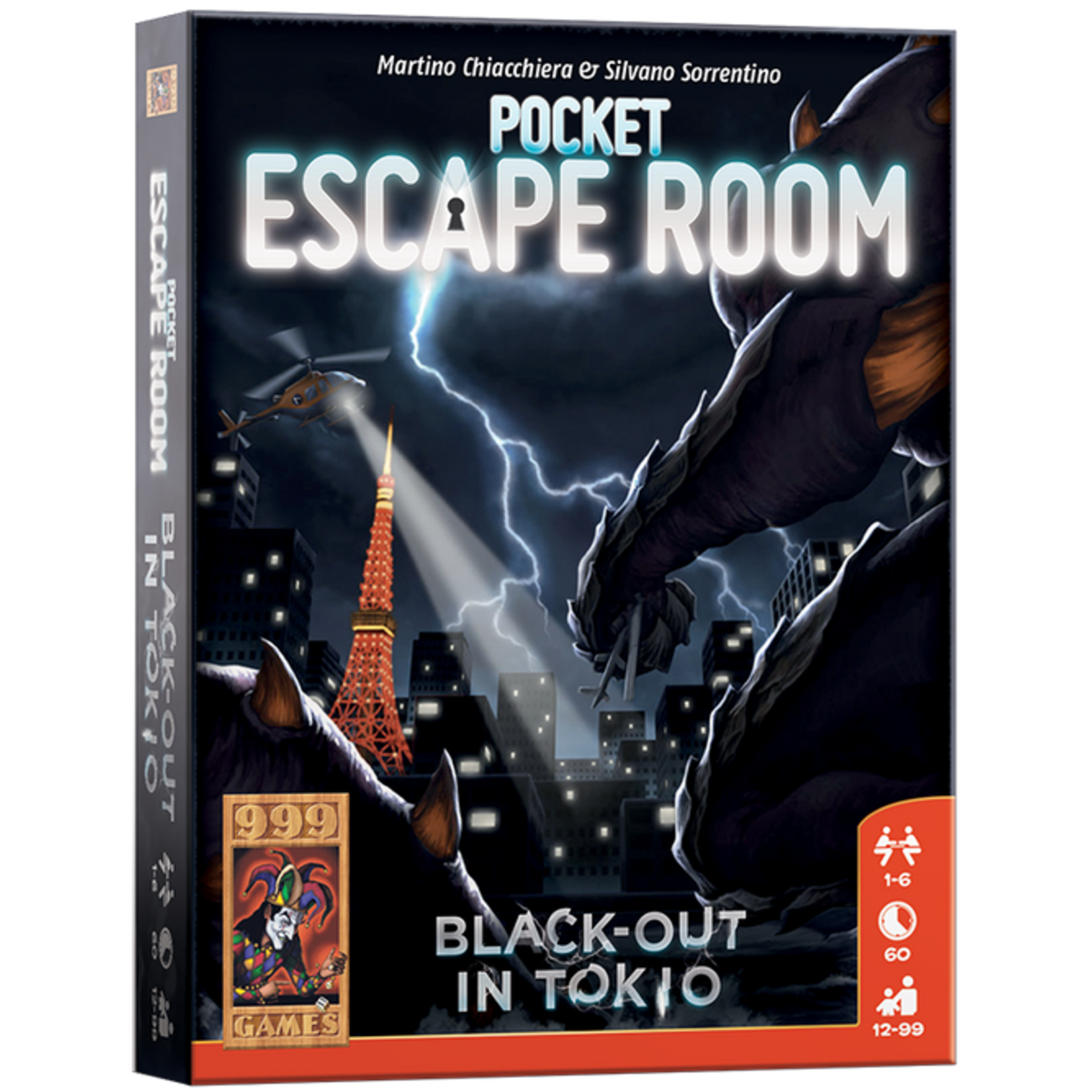 999-Games Pocket Escape Room: Black-out in Tokio (NL)
