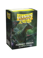 Dragonshield Dragonshield 100 Box Sleeves Matte Forest Green