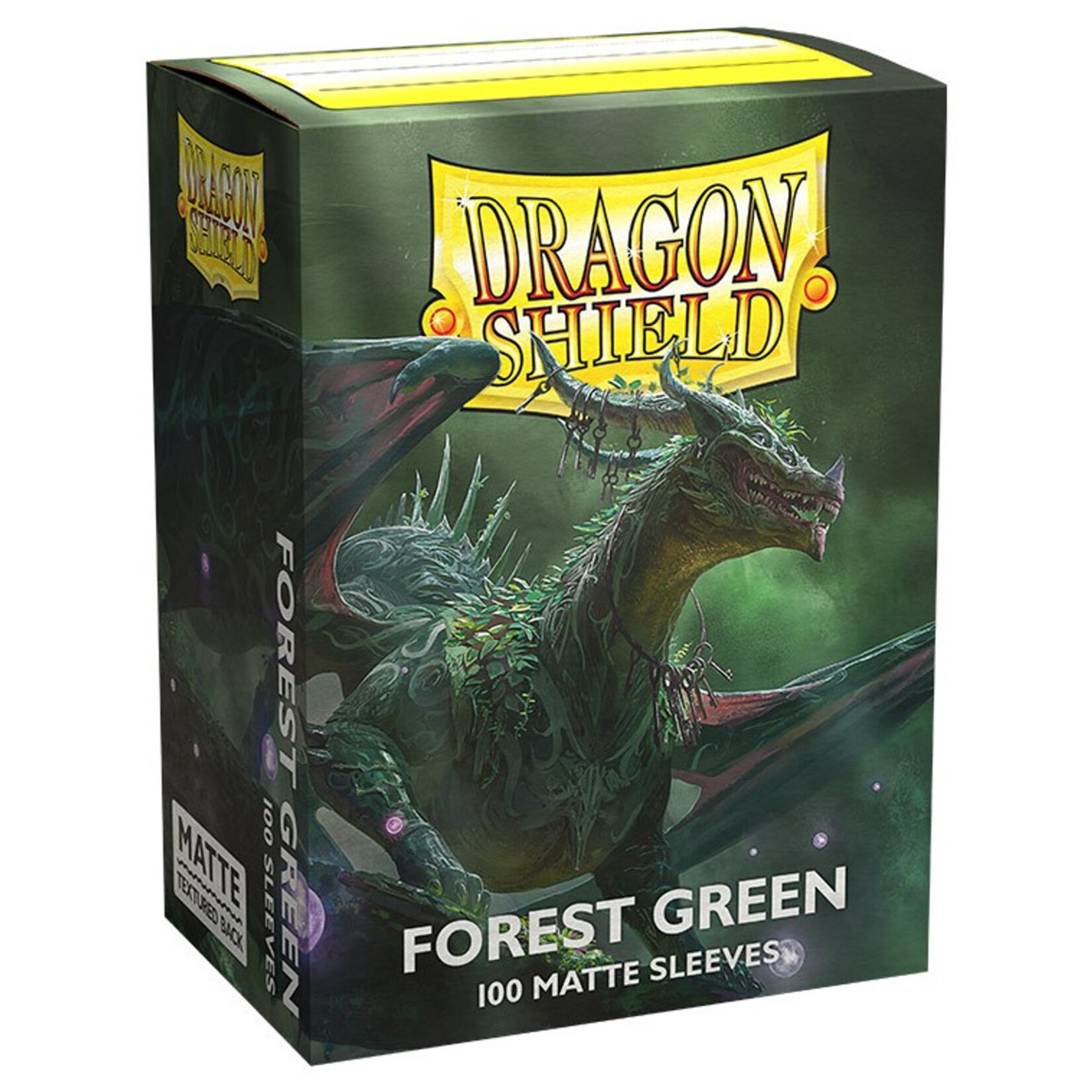 Dragonshield Dragonshield 100 Box Sleeves Matte Forest Green