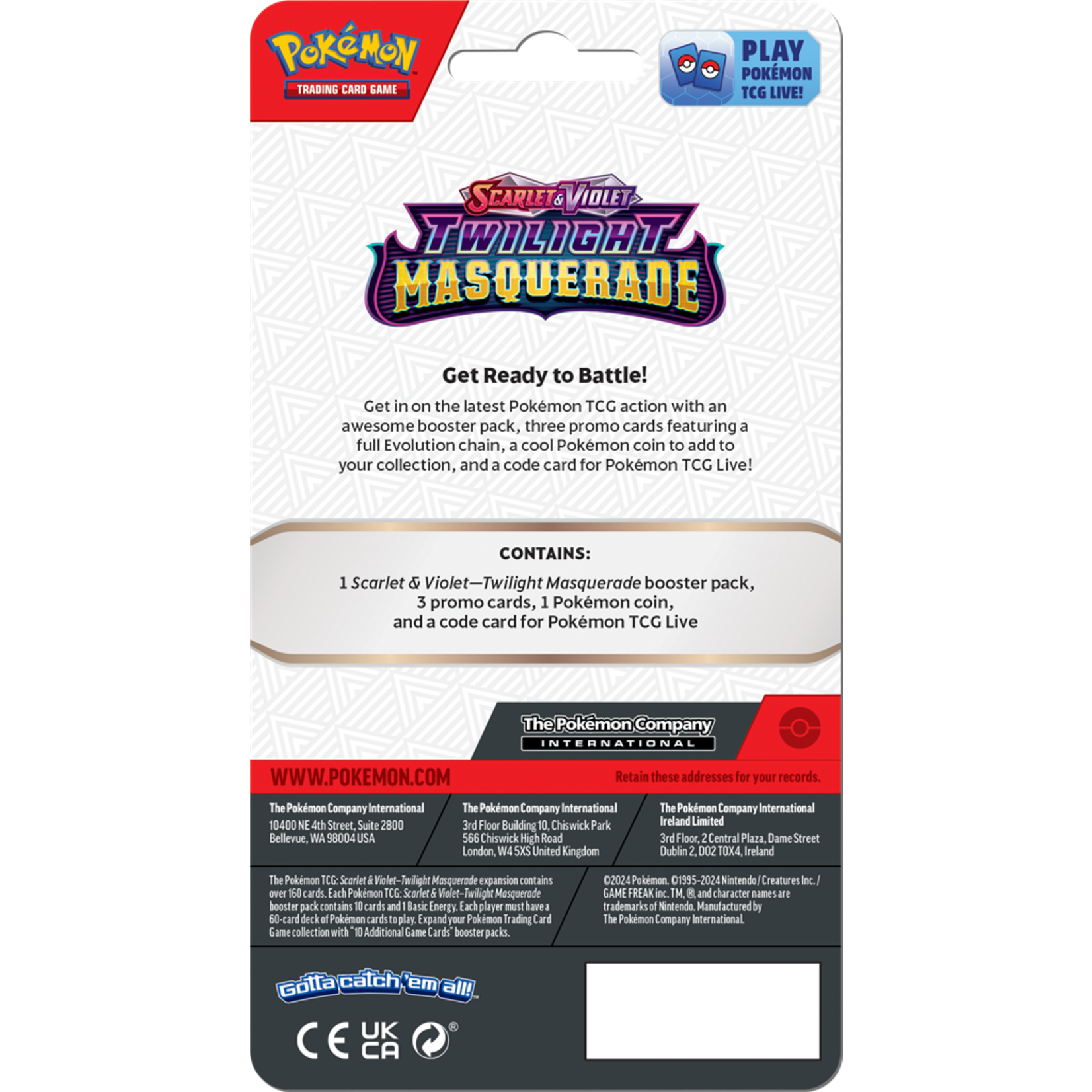 Pokemon USA POK S&V Twilight Masquerade Premium Checklane (EN) (Pre-order)