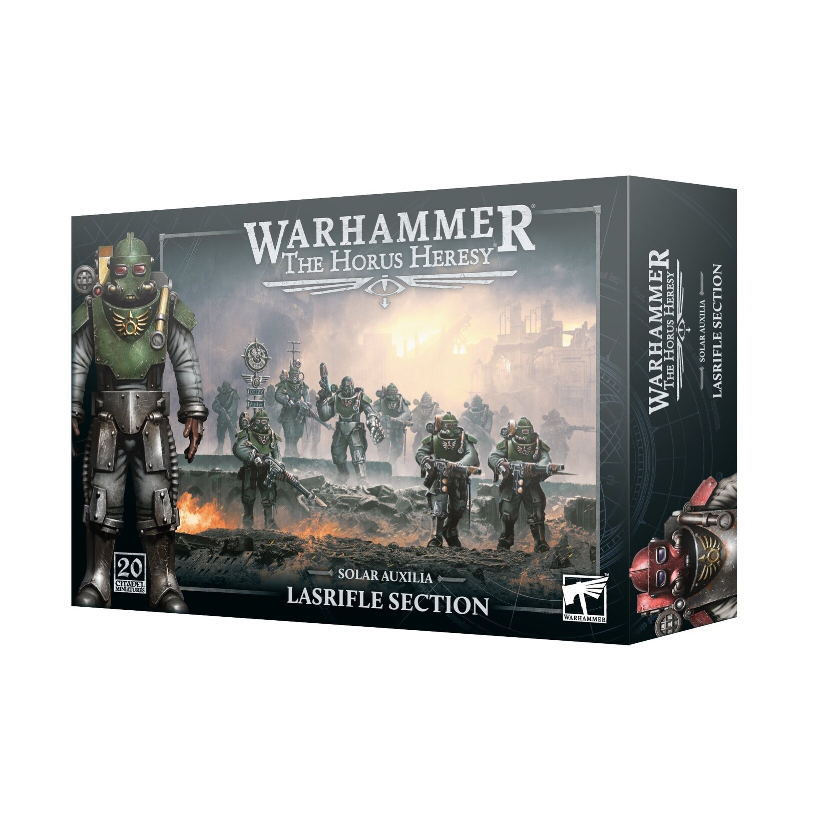 Games Workshop HH Solar Auxilia: Lasrifle Section