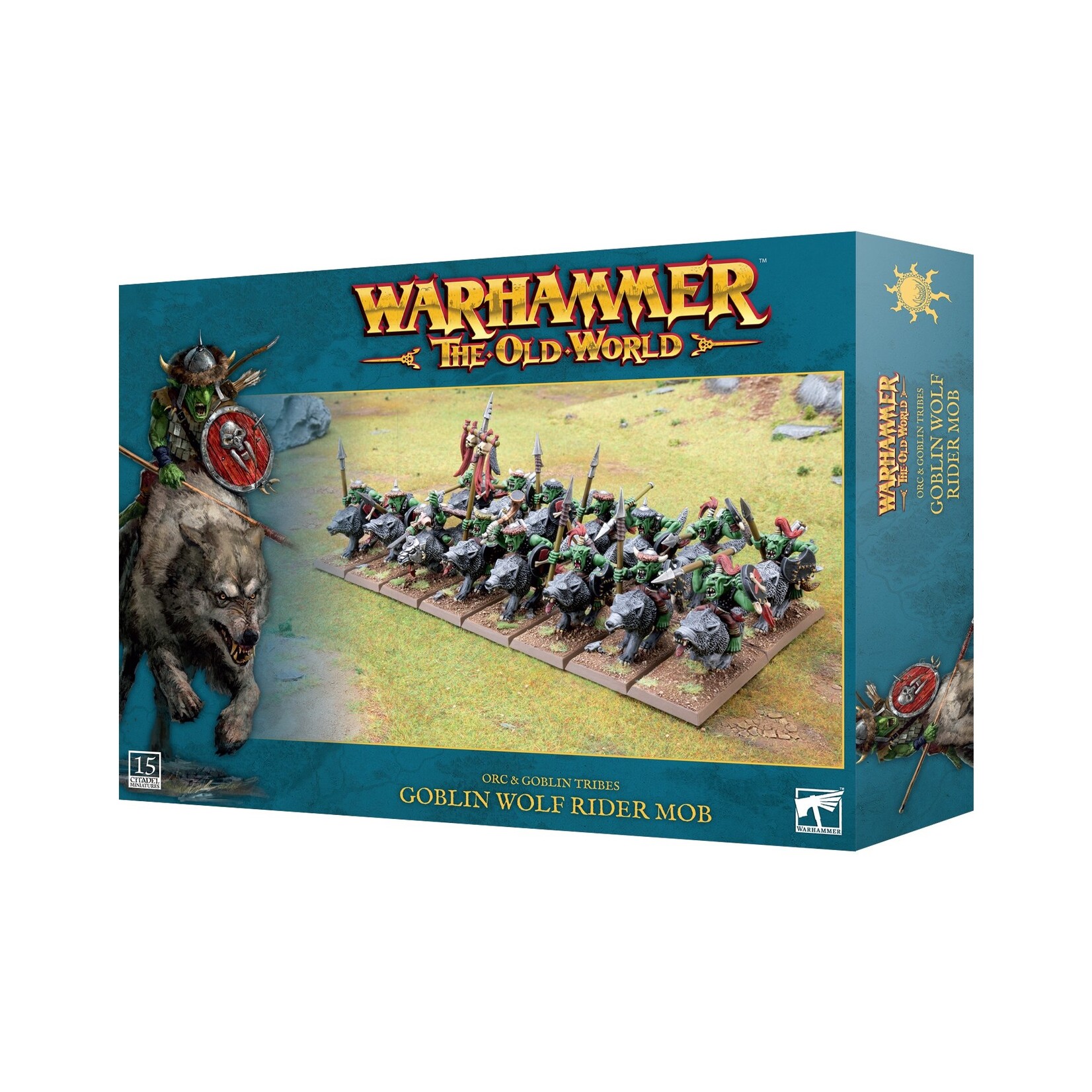 Games Workshop Orcs & Goblins Goblin Wolf Rider Mob