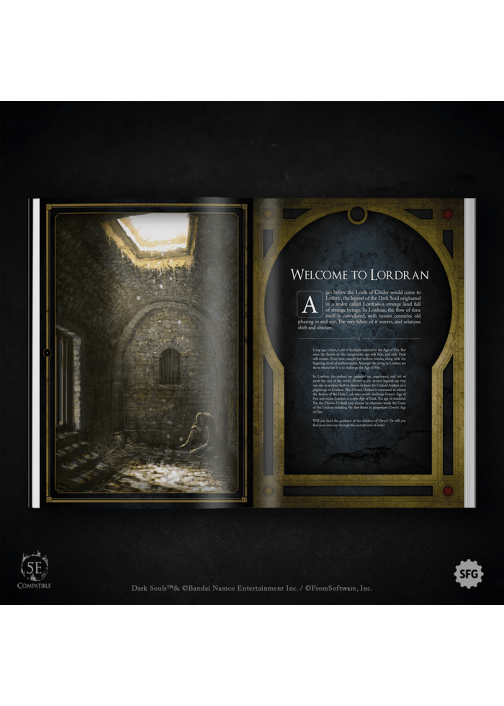 Steamforged Games Dark Souls RPG: The Tome of Journeys