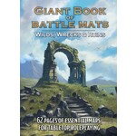 Loke Battlemats Giant Book of Battle Mats: Wilds, Wrecks & Ruins