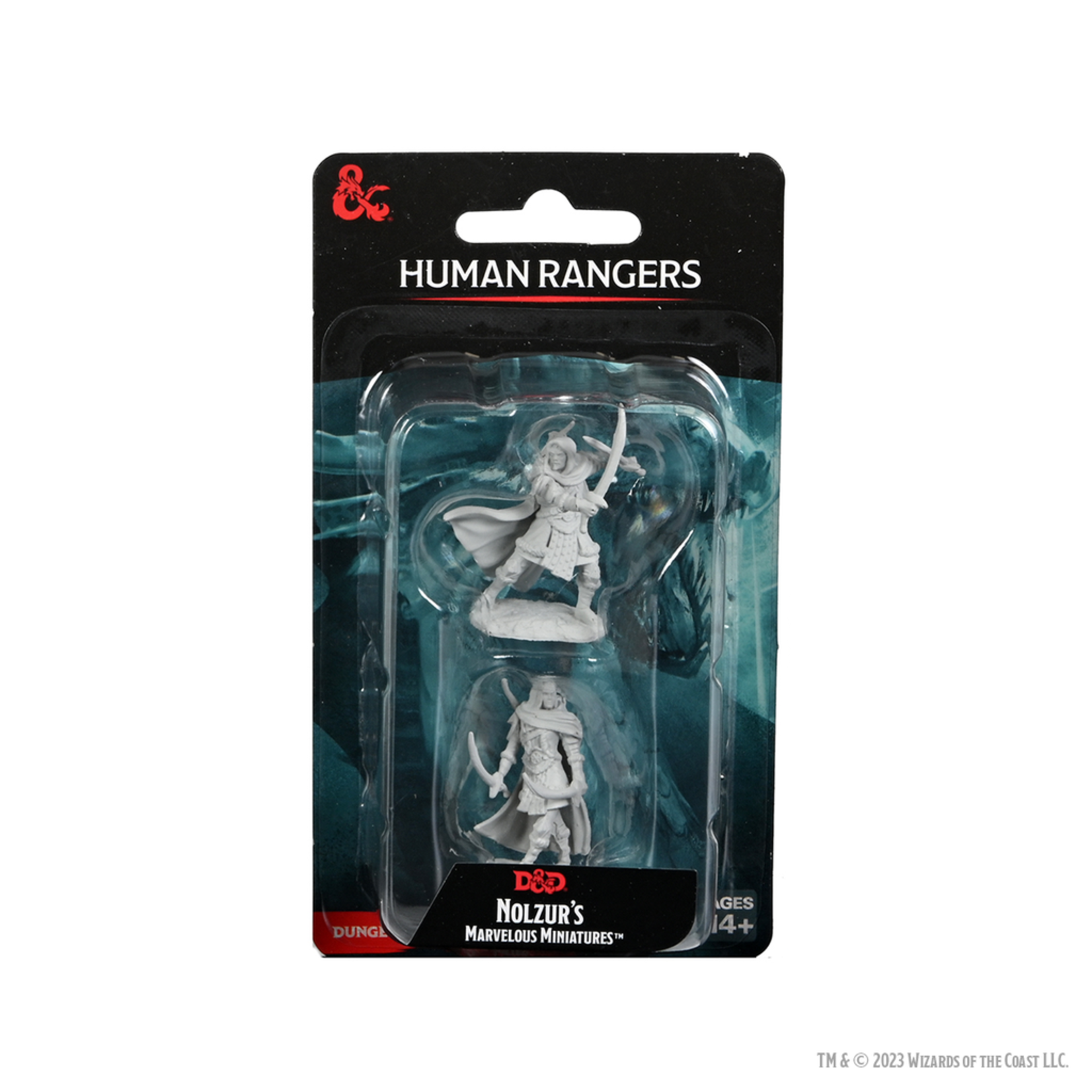 Wizkids D&D Nolzur's Marvelous Miniatures Human Rangers