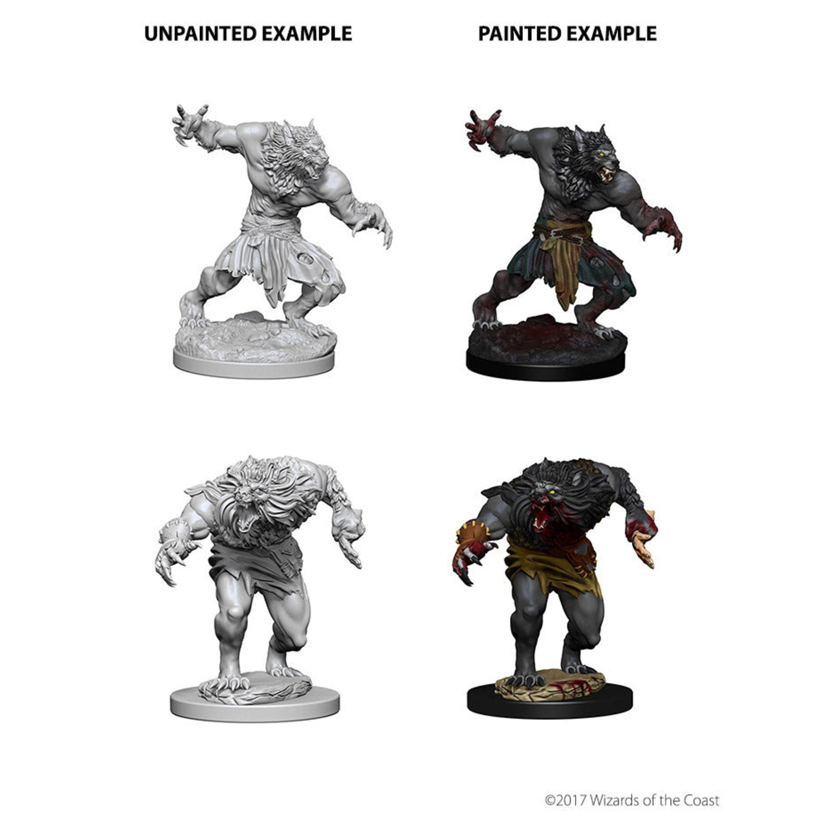 Wizkids D&D Nolzur's Marvelous Miniatures Werewolves