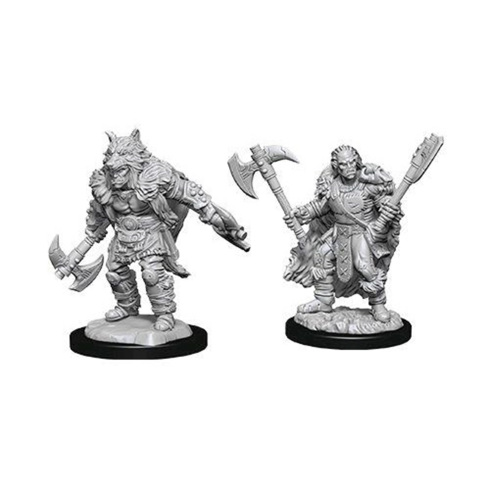 Wizkids D&D Nolzur's Marvelous Miniatures Half-Orc Barbarian Male