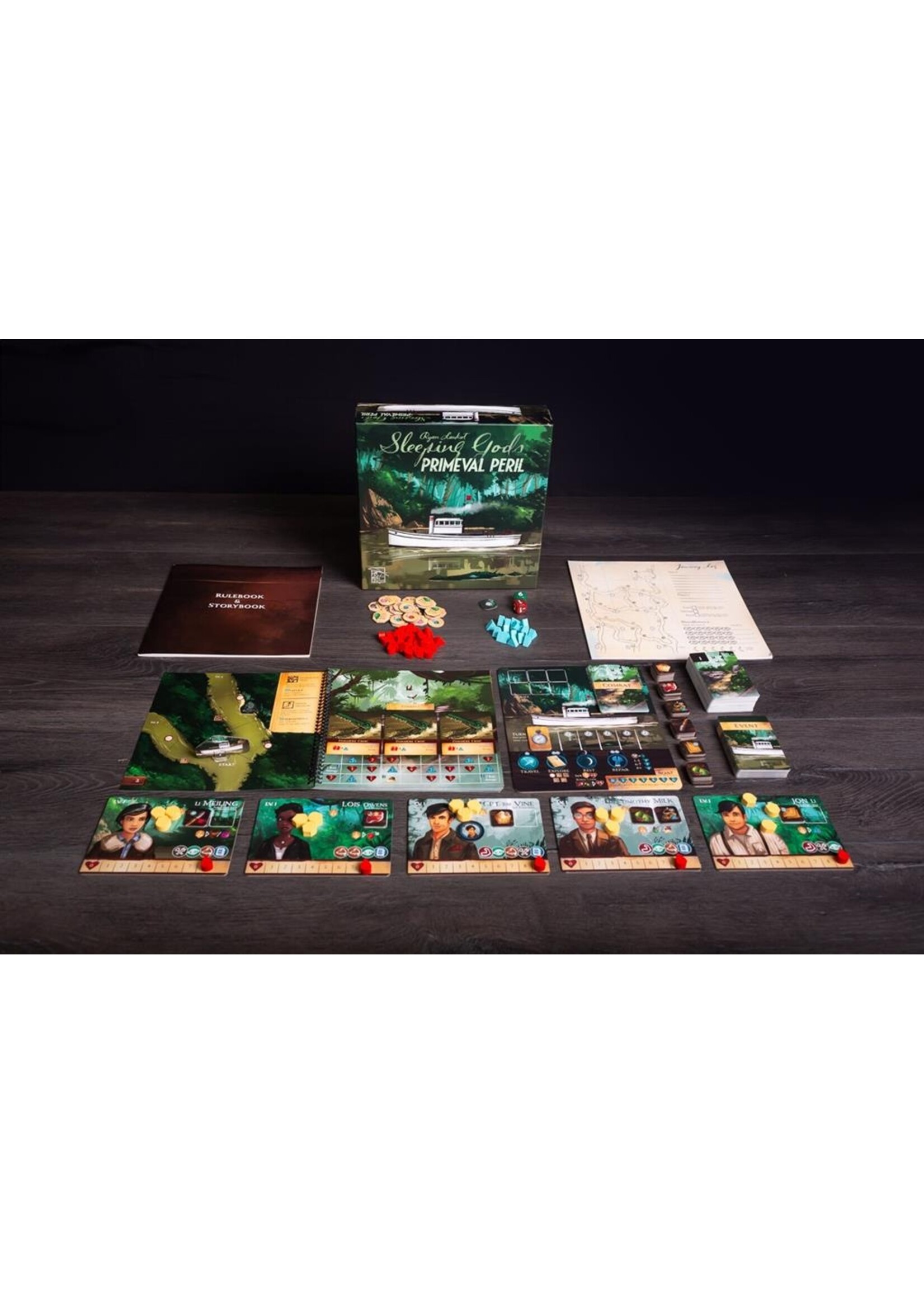 Red Raven Sleeping Gods: Primeval Peril (EN)