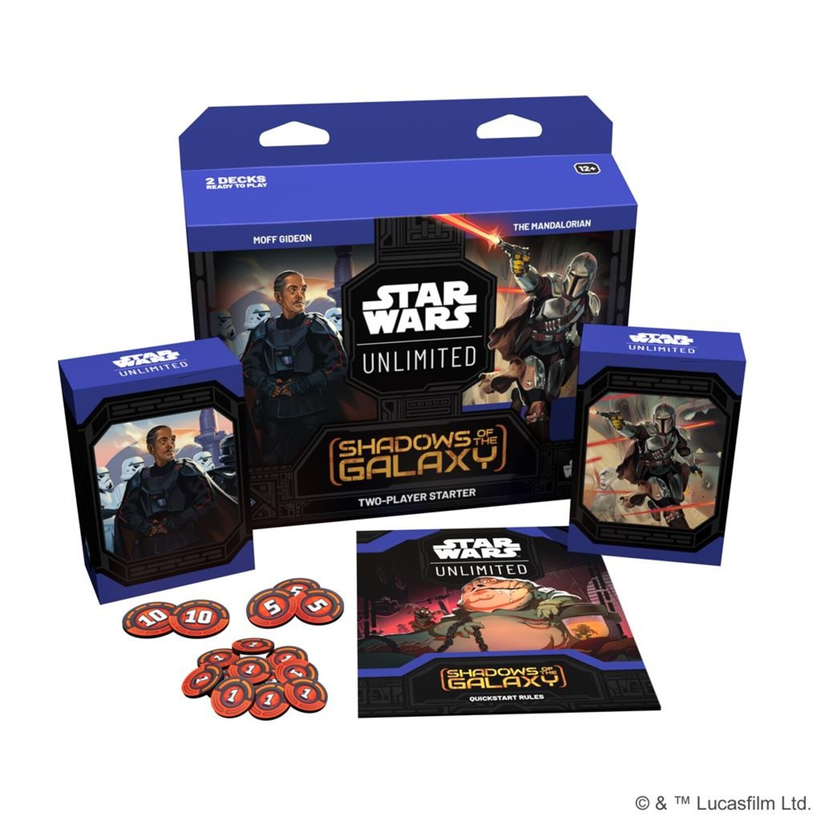 Fantasy Flight Games Star Wars Unlimited: Shadows of the Galaxy Two-Player Starter (EN)