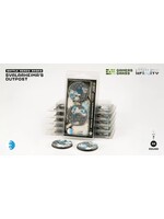 Gamers Grass Infinity Svalarheima's Outpost Bases Pre-Painted (2x 55mm Round)