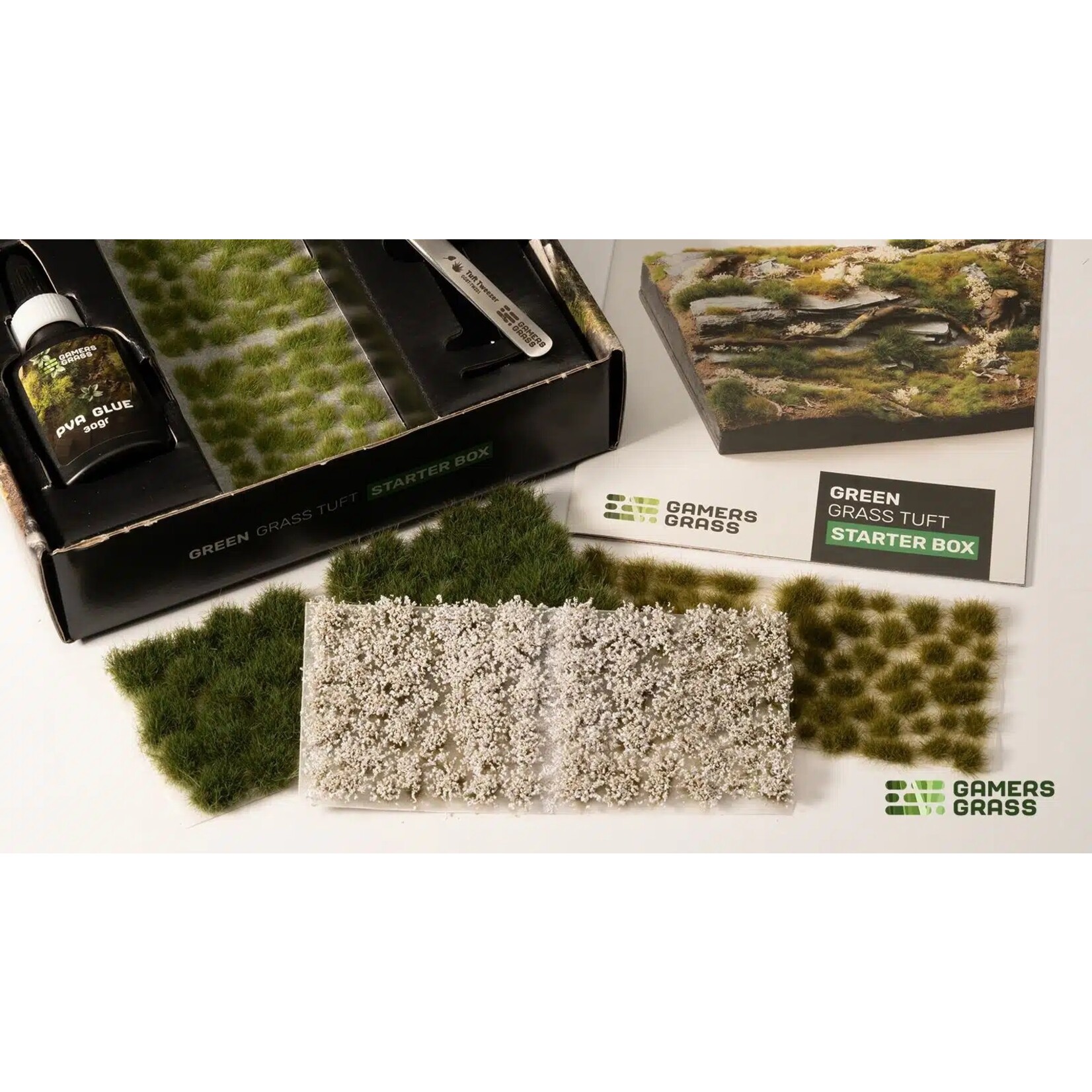 Gamers Grass Green Grass Tuft Starter Box