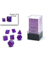 Chessex Chessex 7-Die Mini Set Borealis Luminary - Royal Purple/Gold