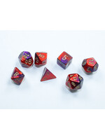 Chessex Chessex 7-Die Mini Set Gemini - Purple-Red/Gold