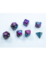 Chessex Chessex 7-Die Mini Set Gemini - Purple-Teal/Gold