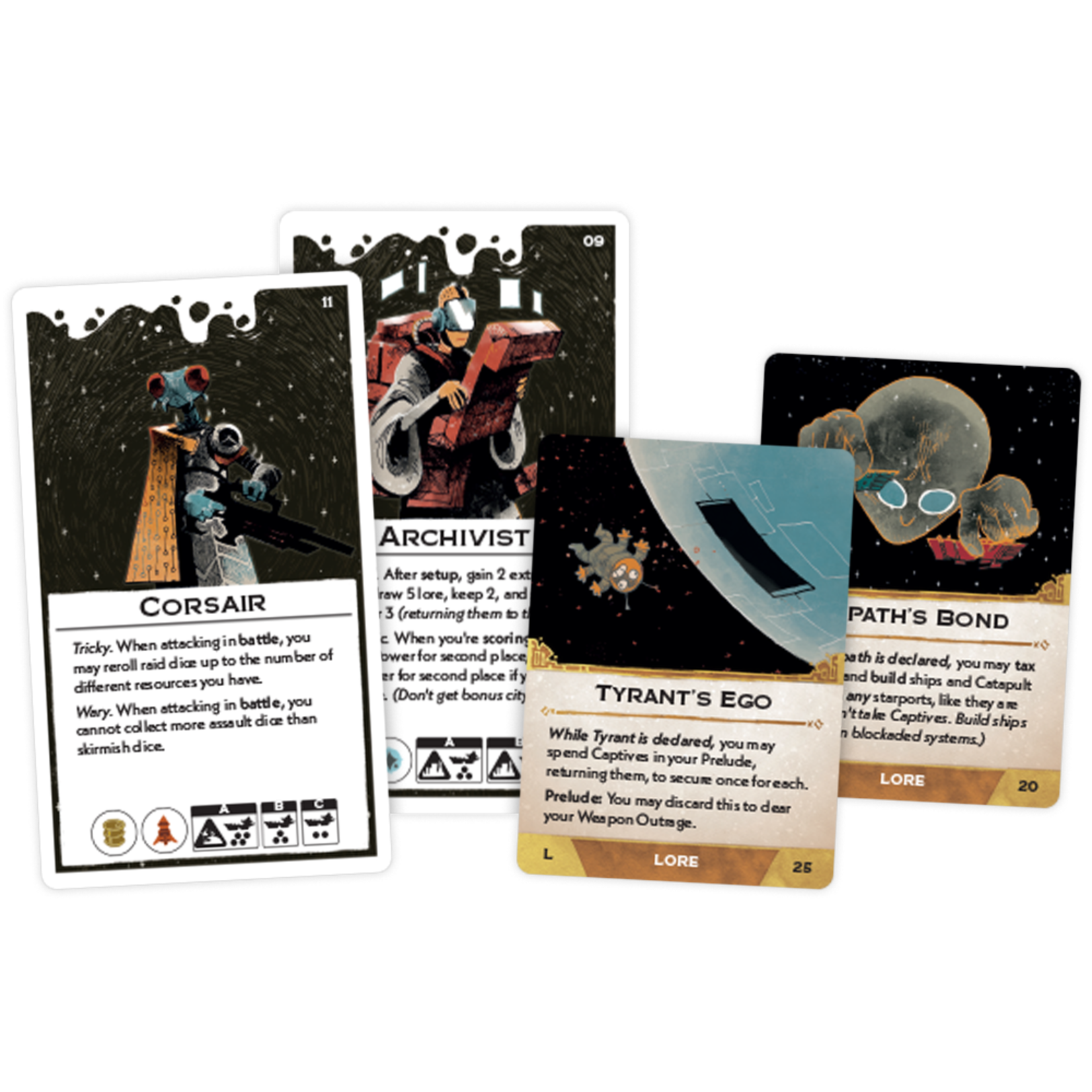 Leder Games Arcs: Leaders & Lore Pack (EN)