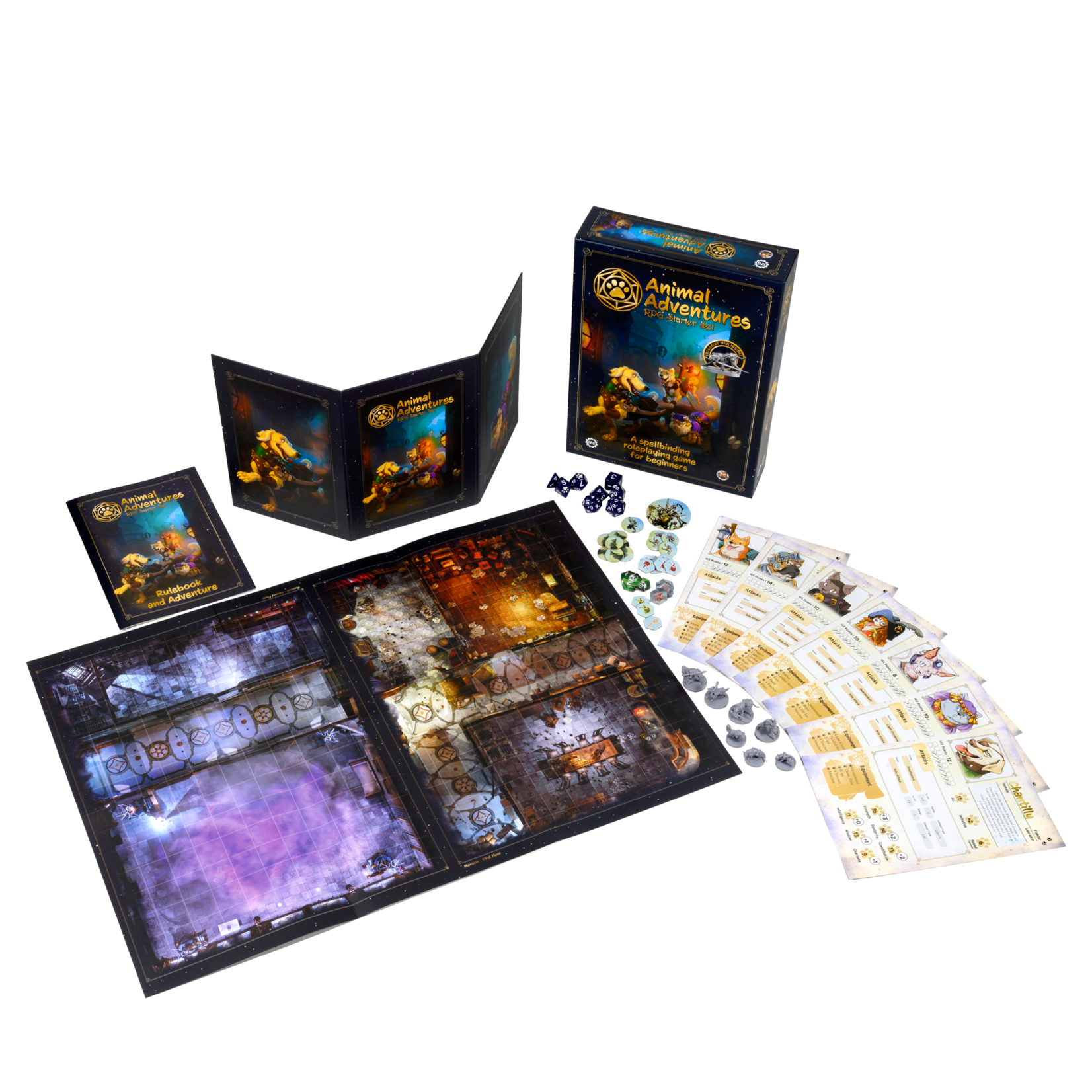 Steamforged Games Animal Adventures RPG Starter Set (EN)