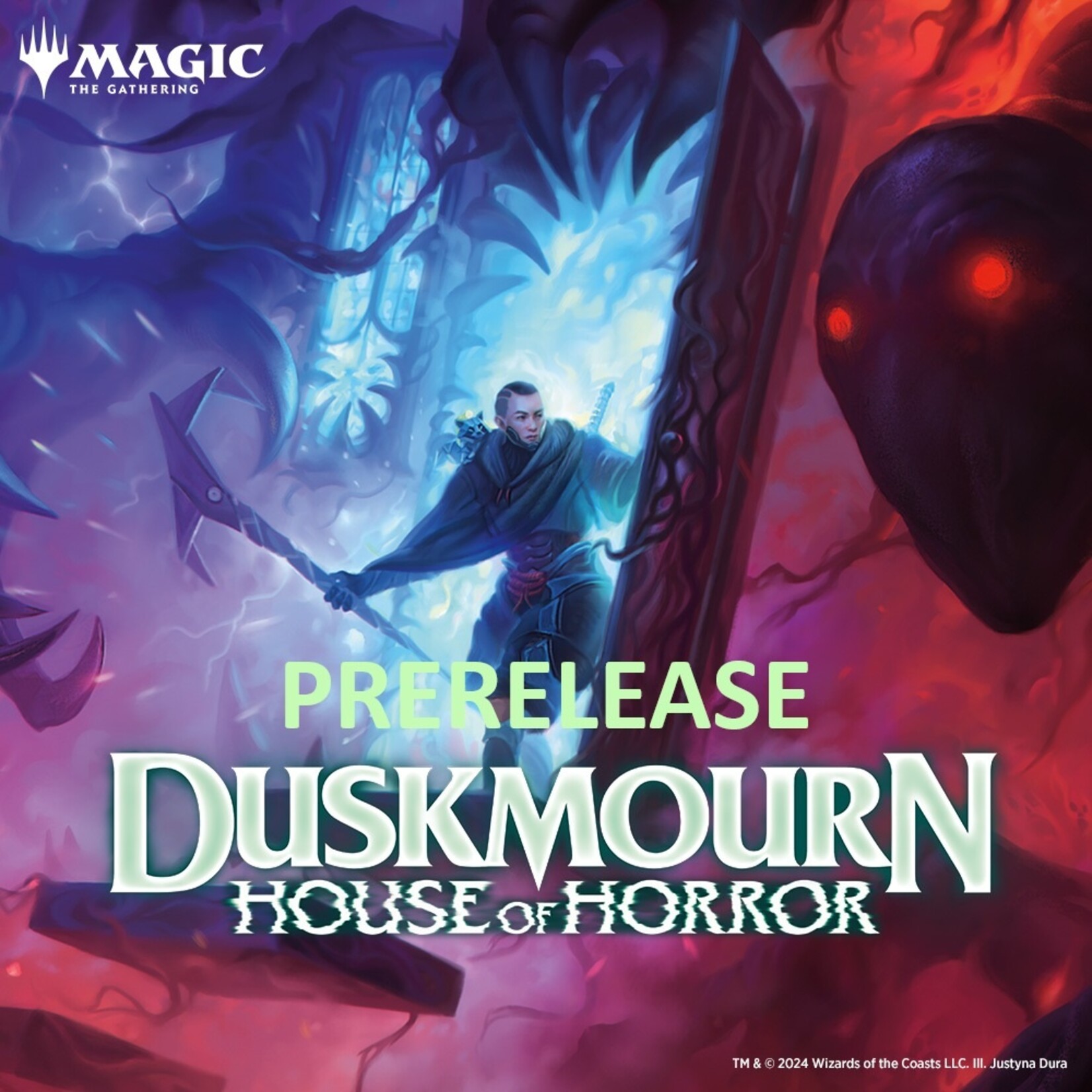 Wizards of the Coast Prerelease MtG Duskmourn #2, ochtend 21-9-2024