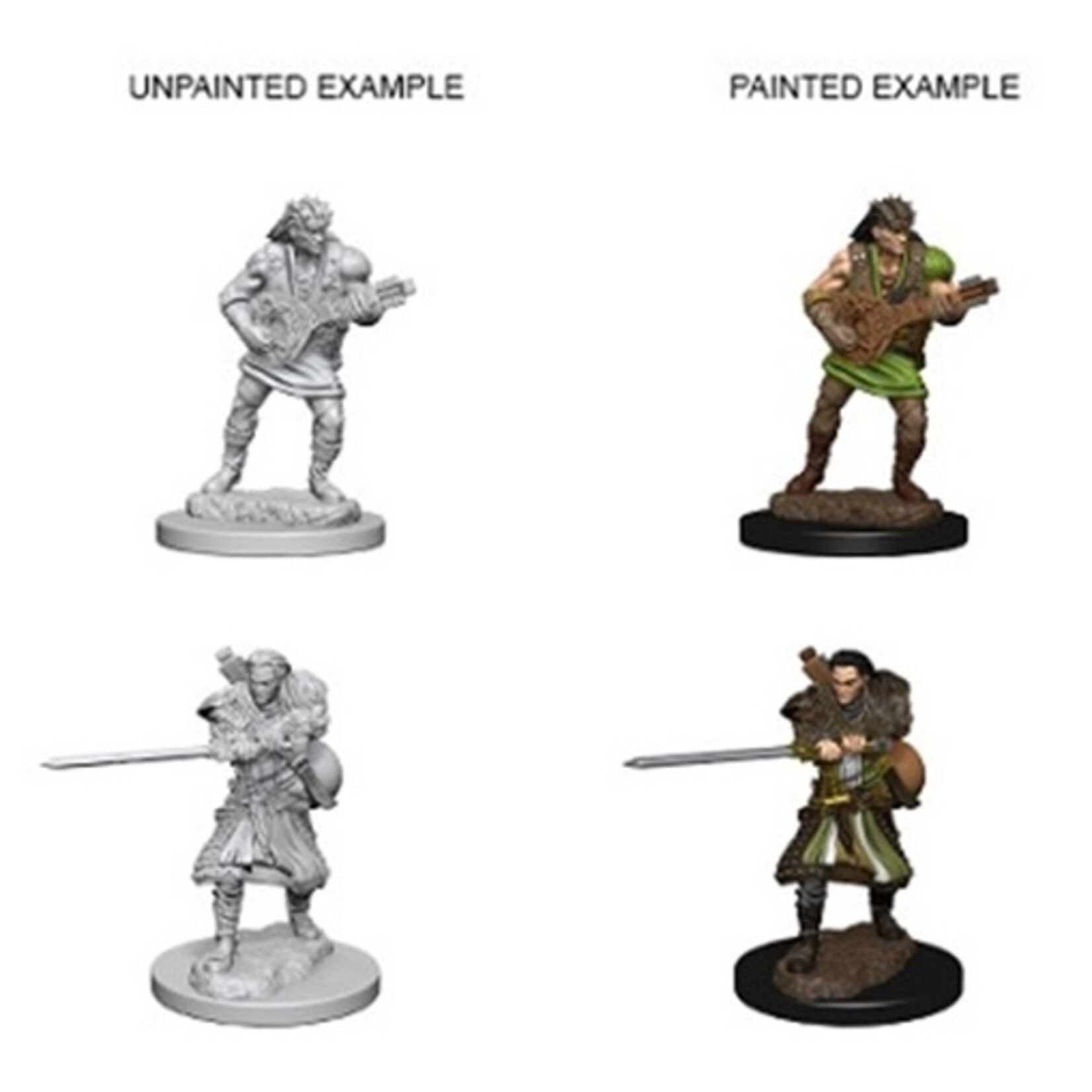 Wizkids D&D Nolzur's Marvelous Miniatures Human Bard Male