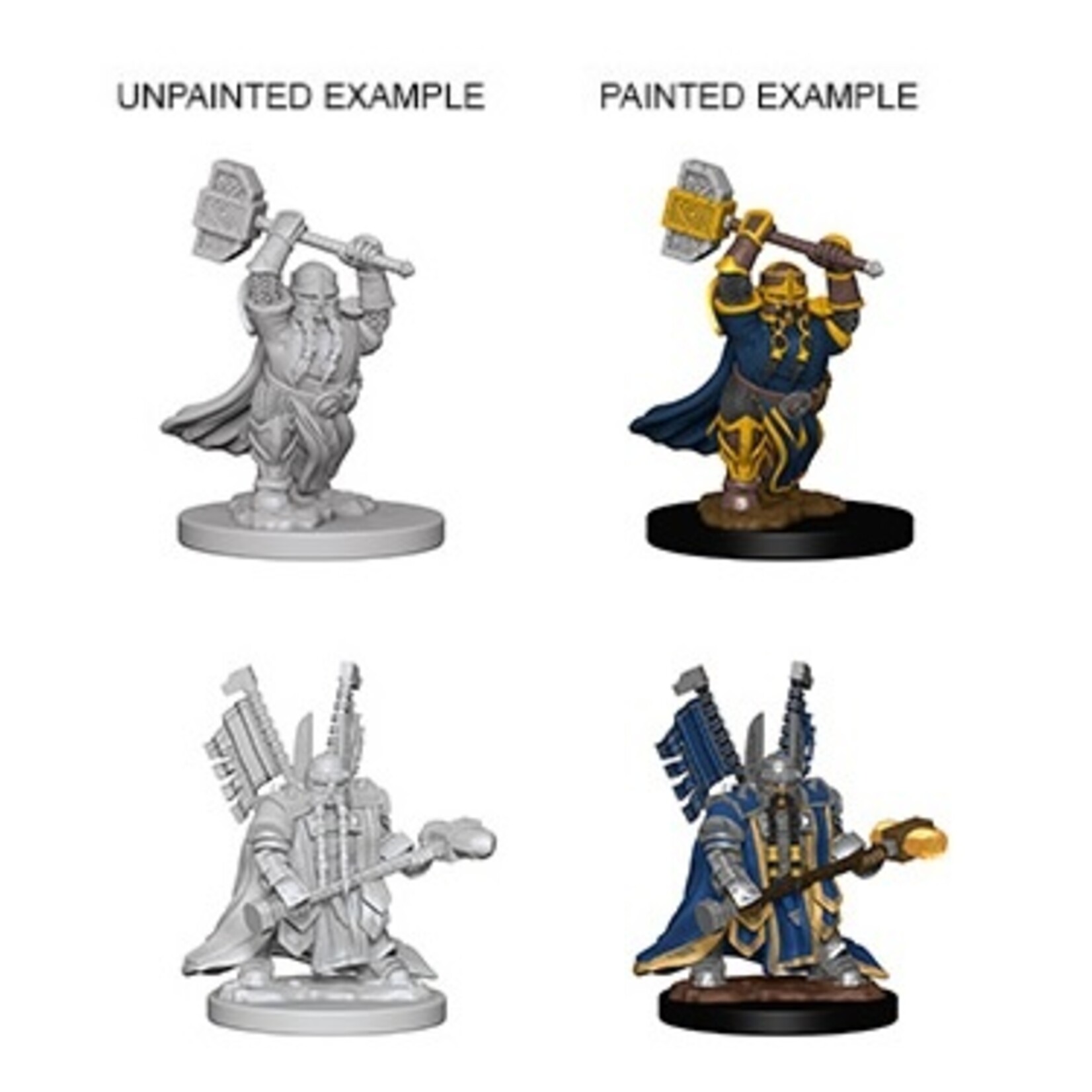 Wizkids D&D Nolzur's Marvelous Miniatures Dwarf Paladin Male