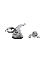 Wizkids D&D Nolzur's Marvelous Miniatures Black Dragon Wyrmling