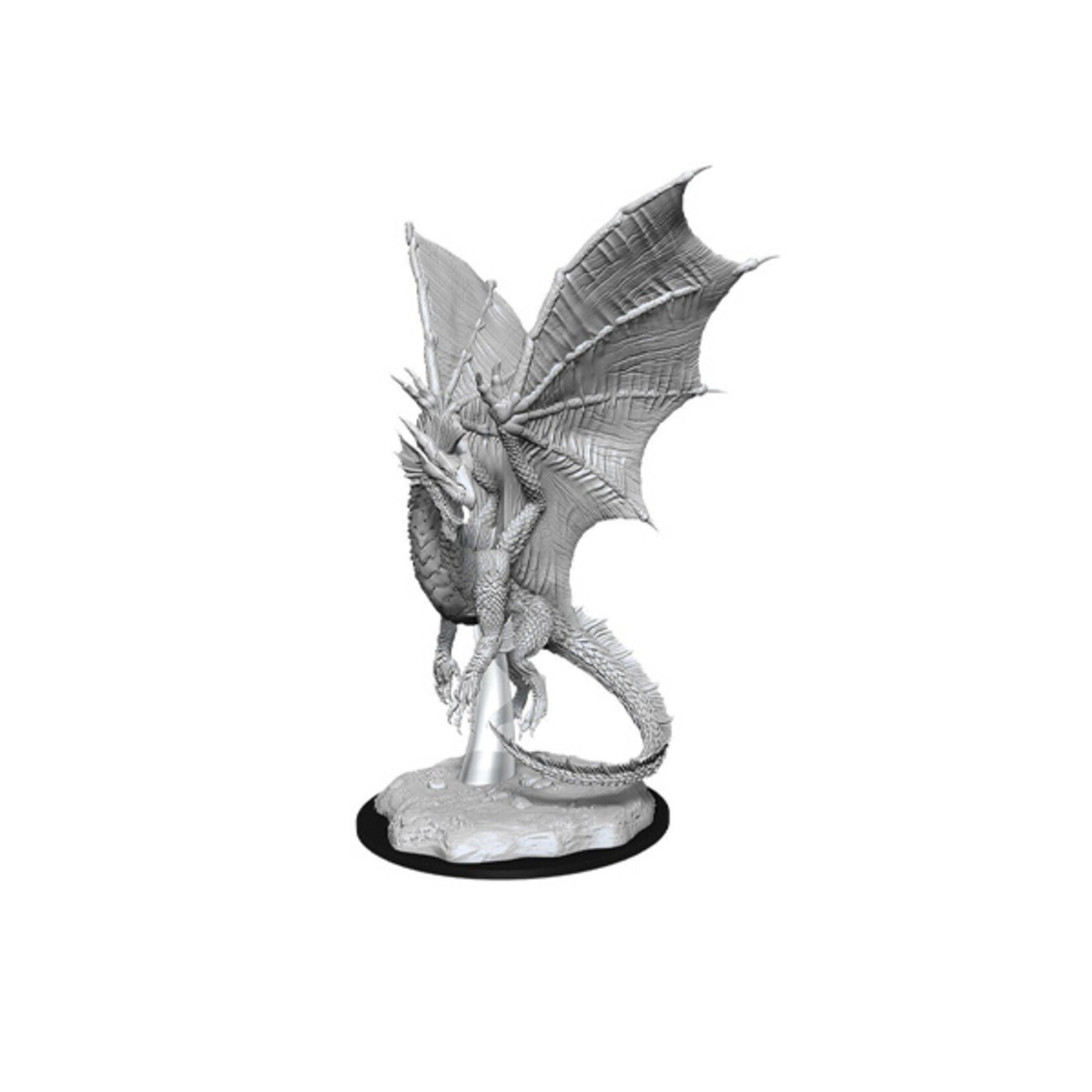 Wizkids D&D Nolzur's Marvelous Miniatures Young Silver Dragon
