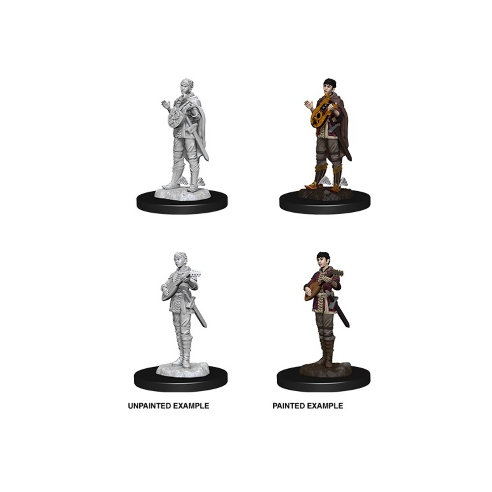 Wizkids D&D Nolzur's Marvelous Miniatures Half-Elf Bard Female