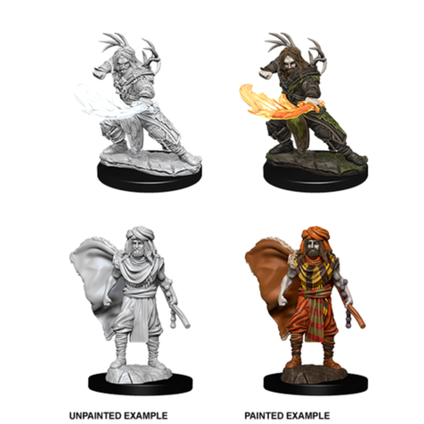 Wizkids D&D Nolzur's Marvelous Miniatures Human Druid Male 2